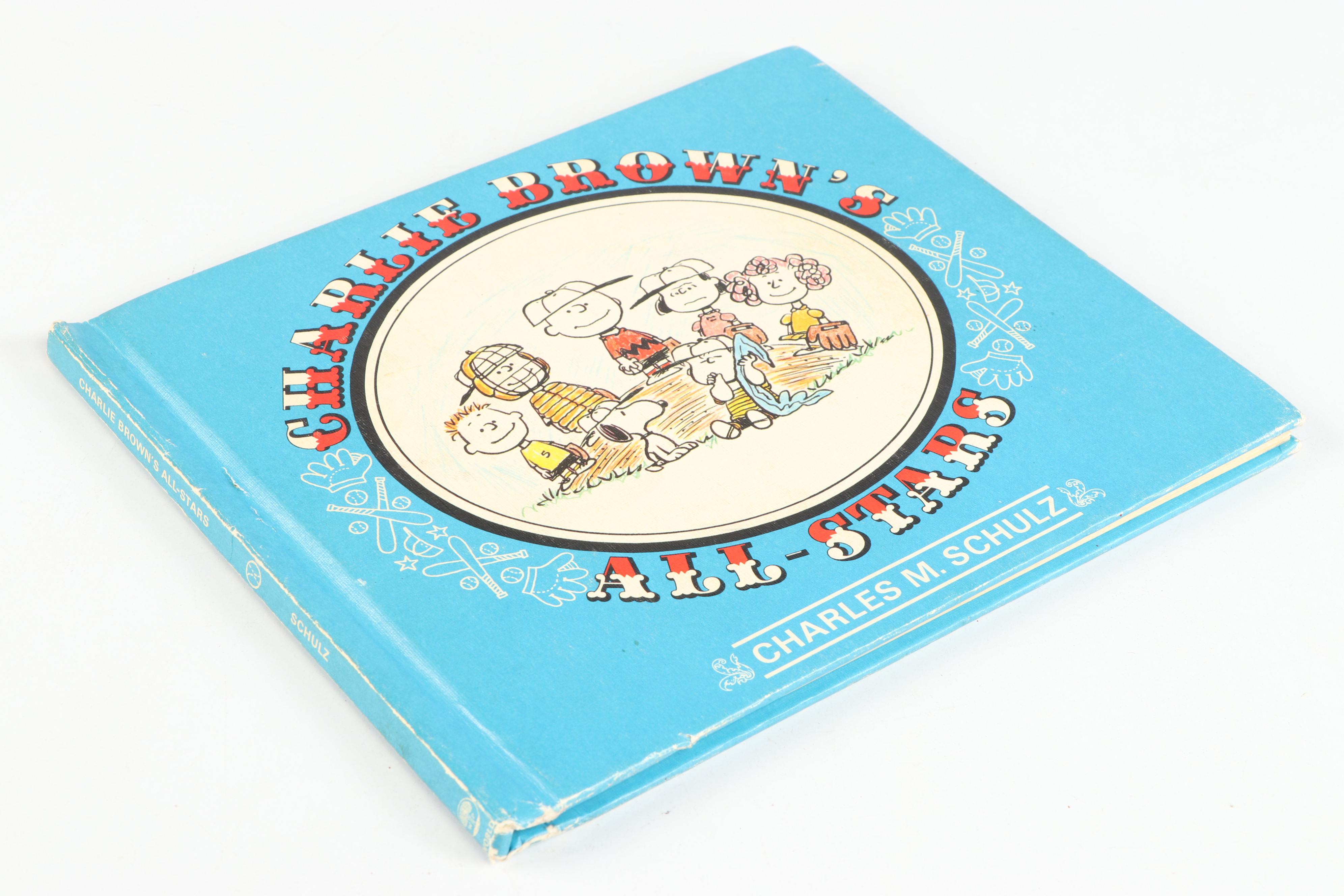 First Edition "Charlie Brown's All Stars" and More Peanuts Books, 1960s