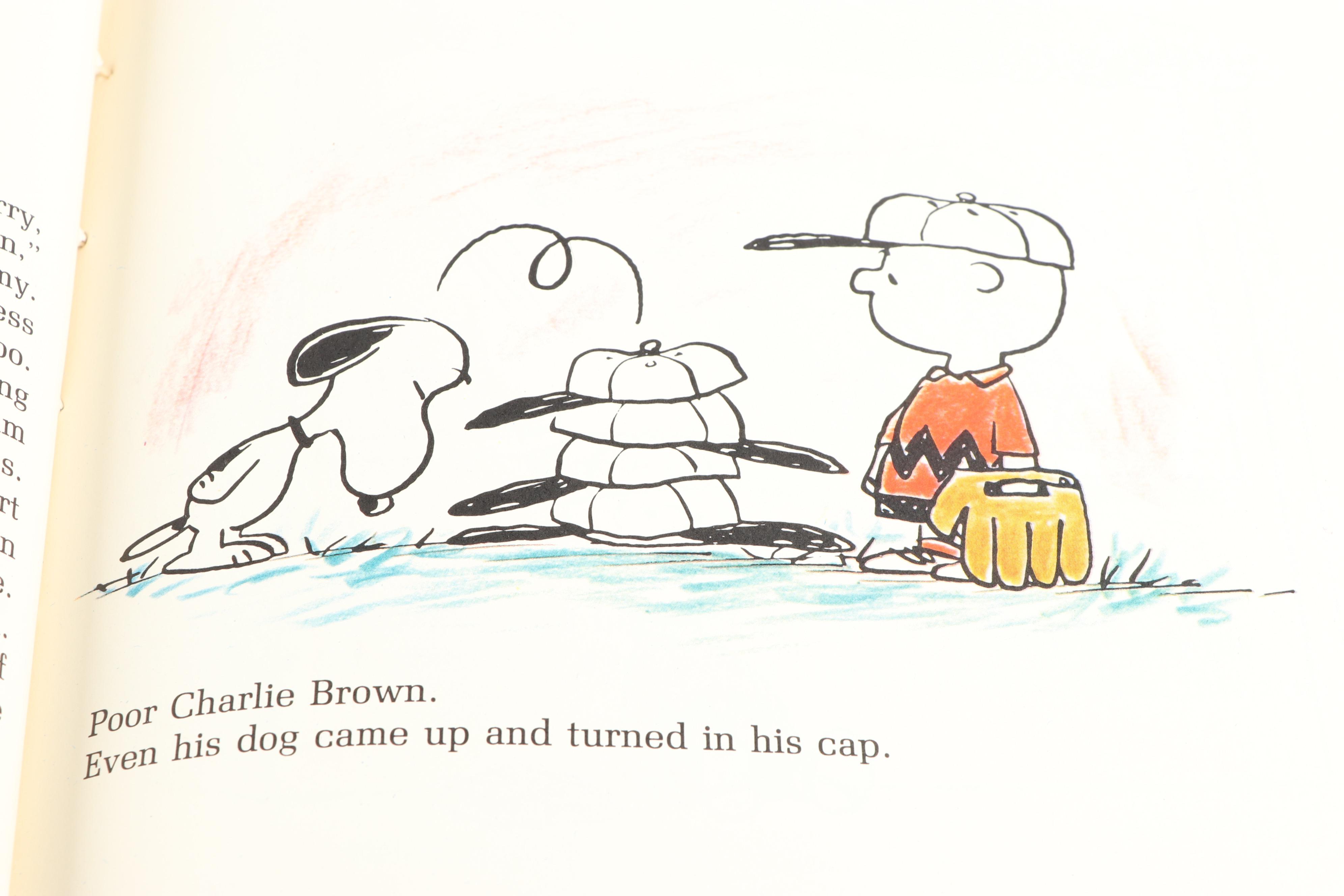 First Edition "Charlie Brown's All Stars" and More Peanuts Books, 1960s
