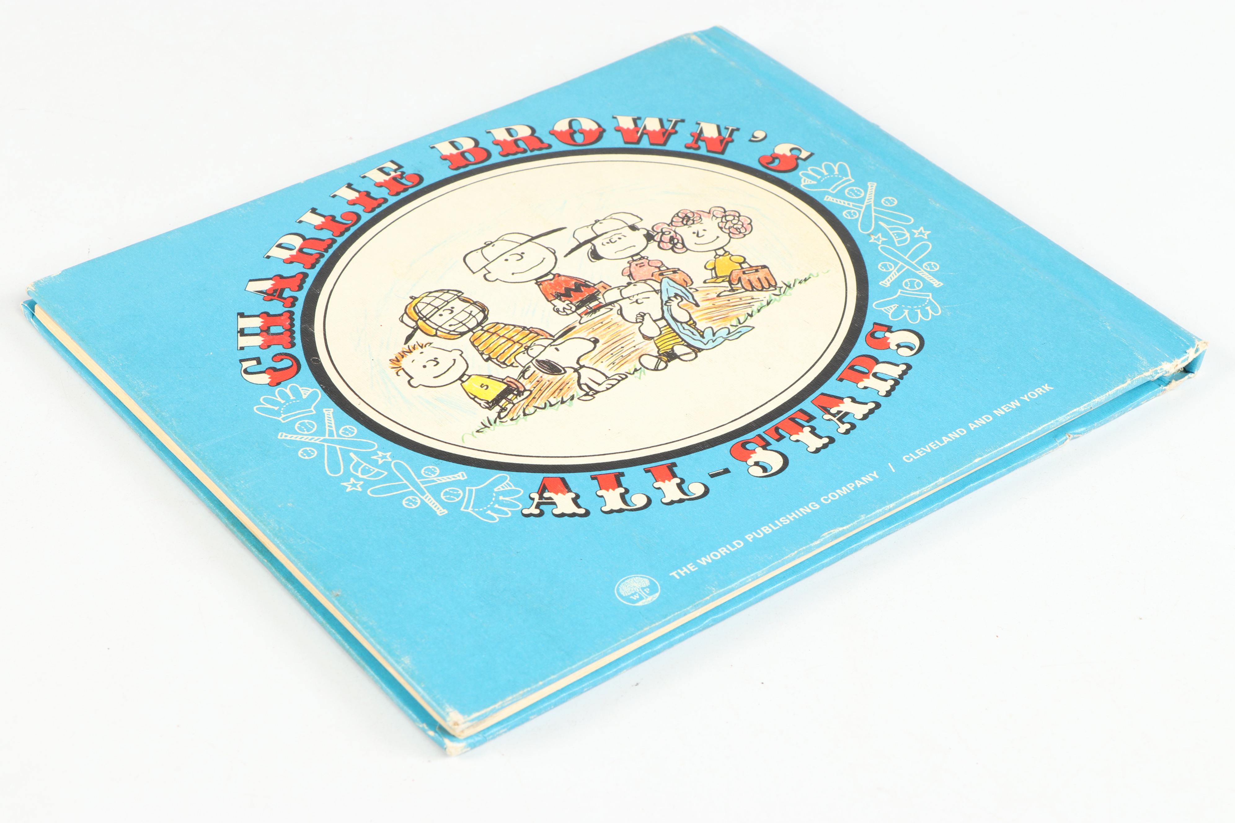 First Edition "Charlie Brown's All Stars" and More Peanuts Books, 1960s