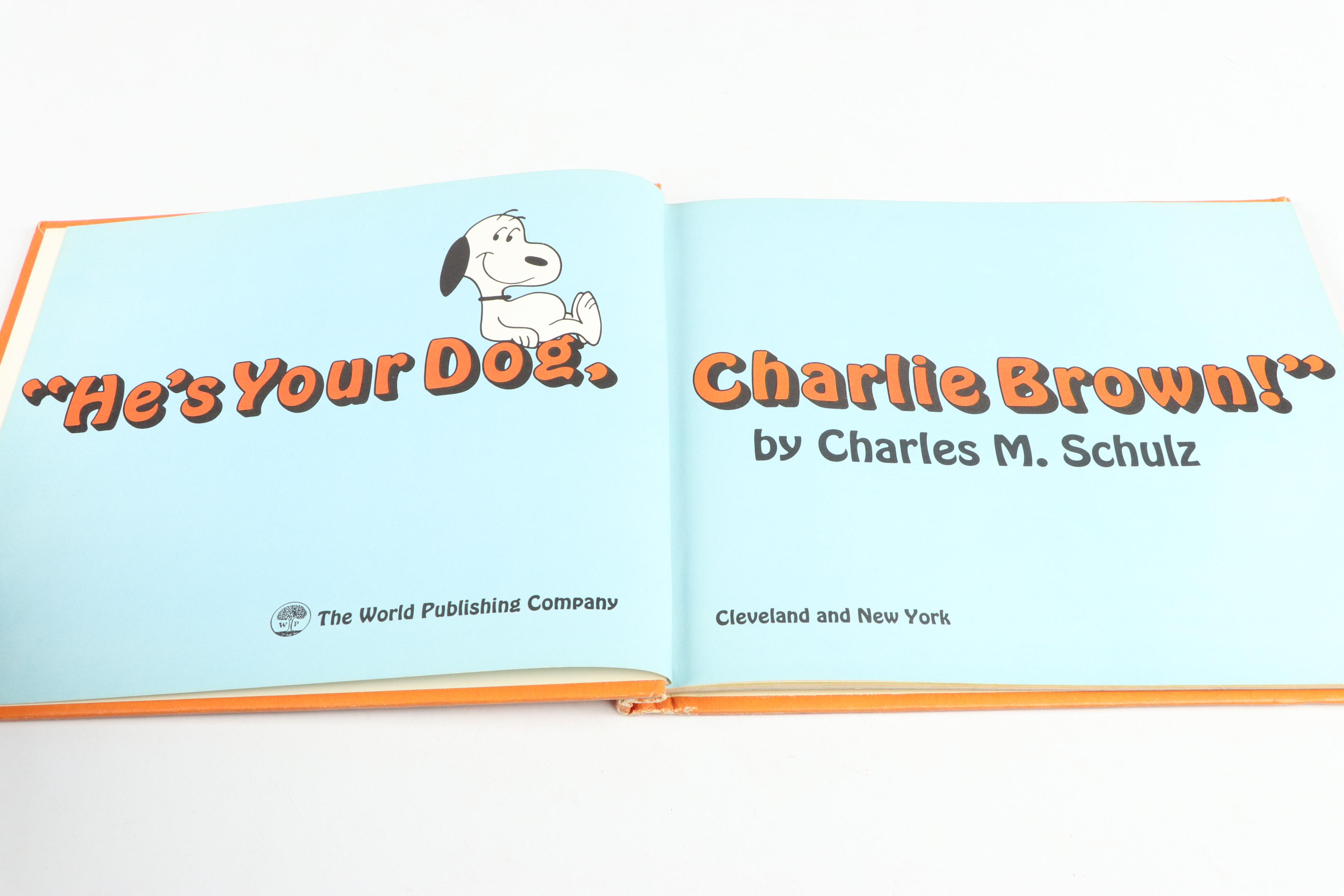 First Edition "Charlie Brown's All Stars" and More Peanuts Books, 1960s