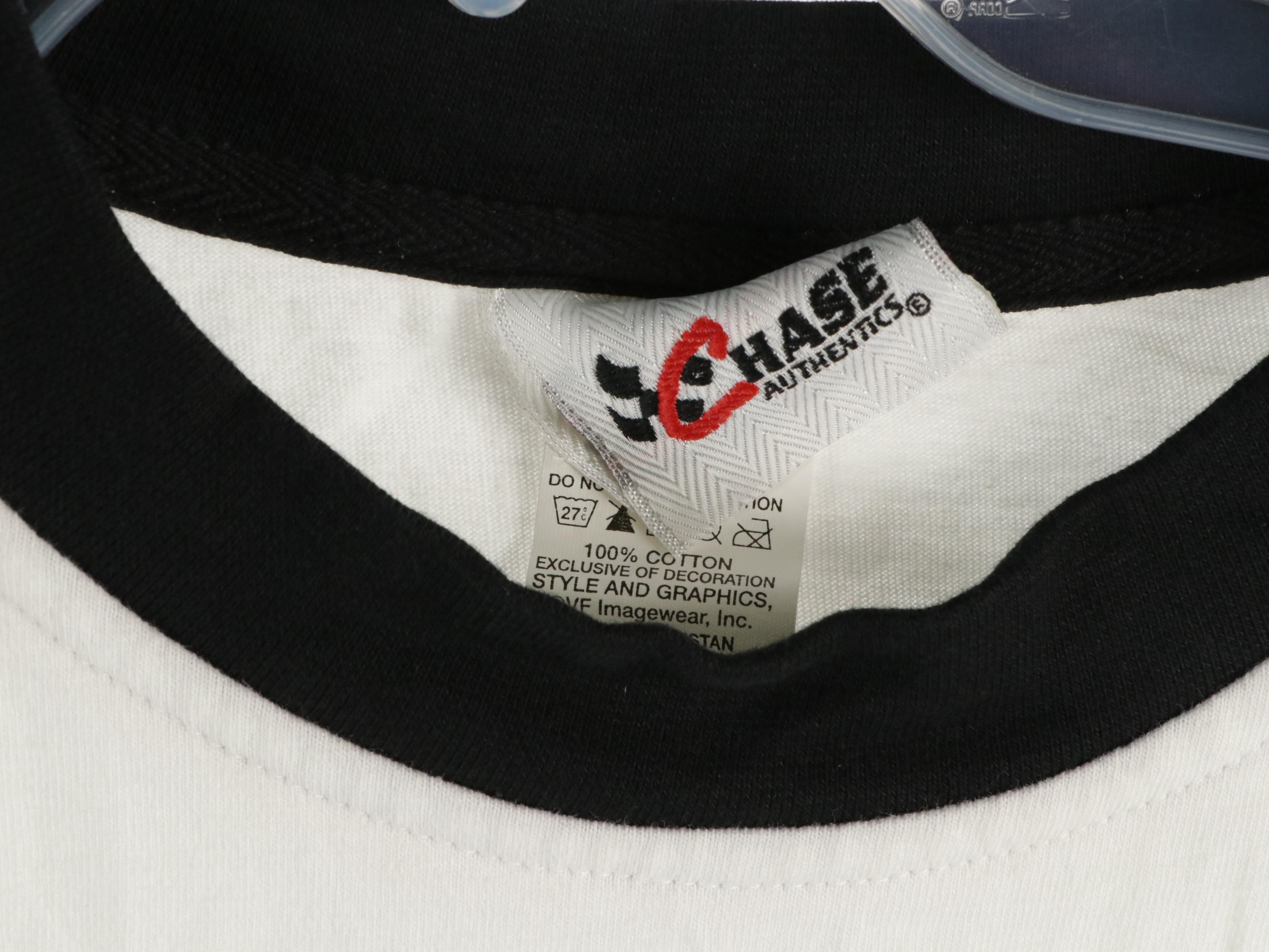 Men's Vintage Dale Earnhardt Short and Long Sleeve Cotton T-Shirts