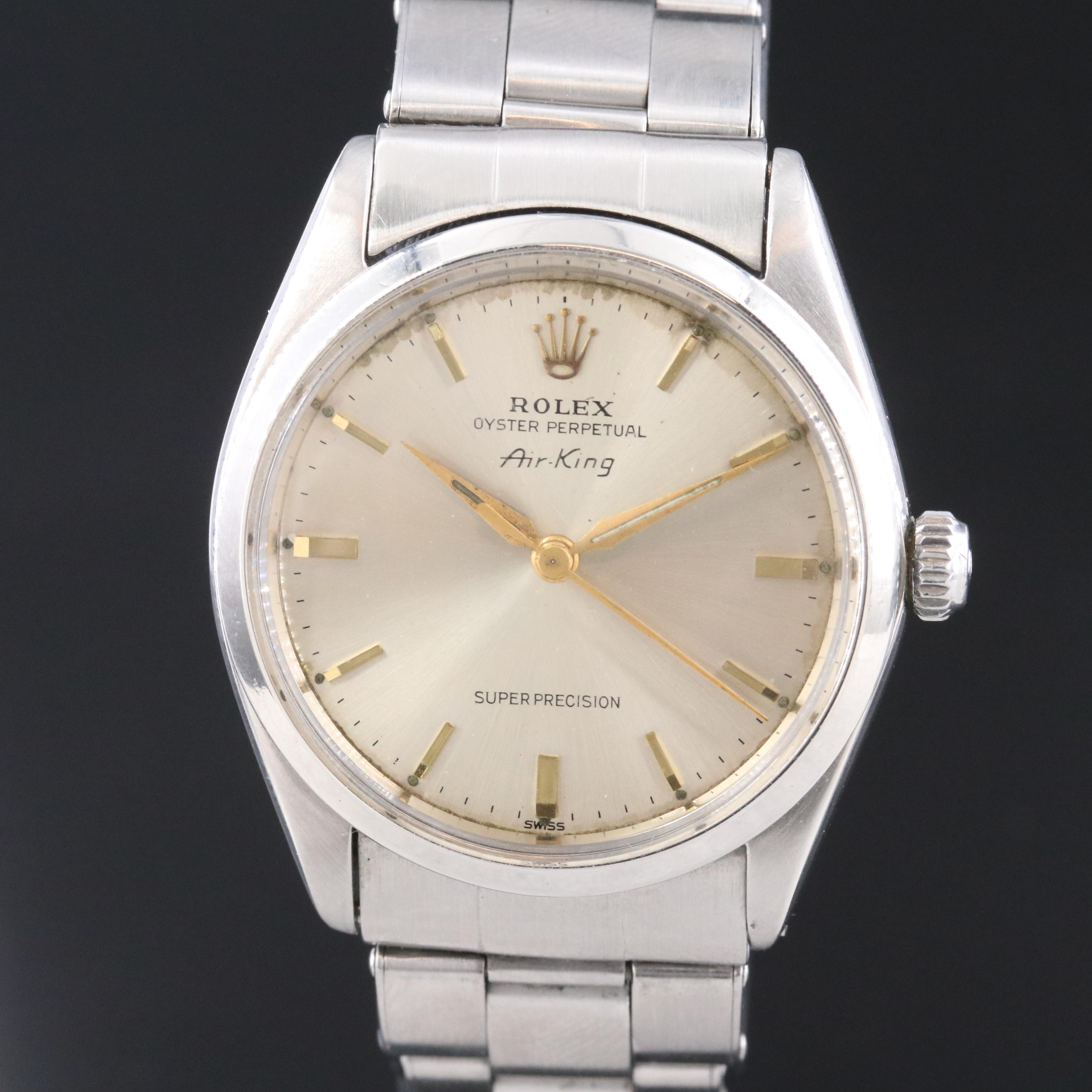 1963 Rolex Oyster Perpetual Air-King Super Precision Watch