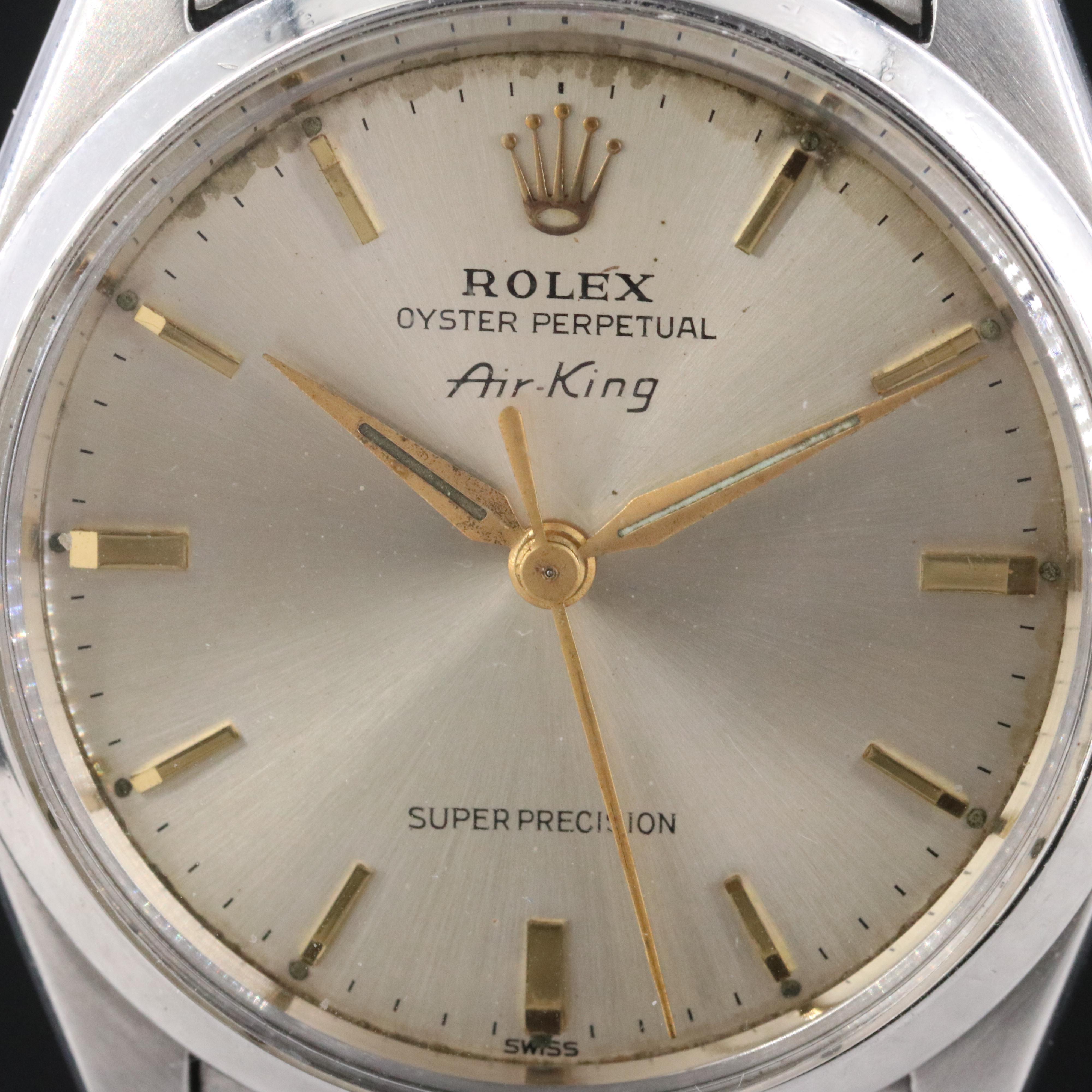 1963 Rolex Oyster Perpetual Air-King Super Precision Watch