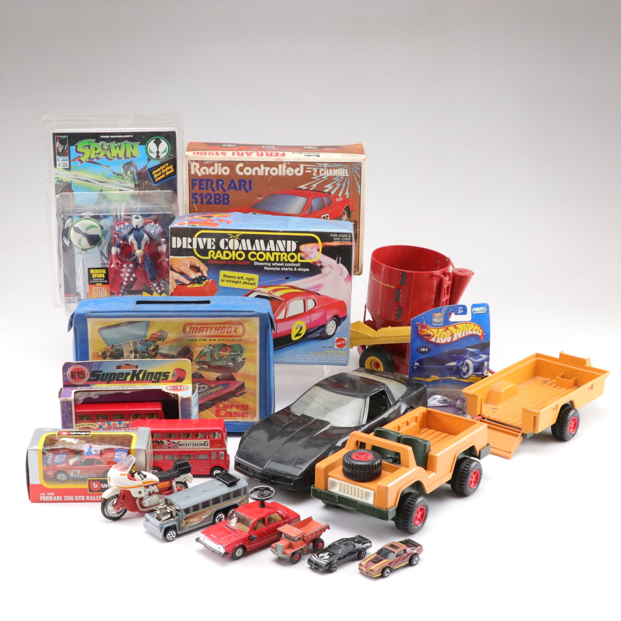 Diecast & RC Cars with Spawn Action Figure & More