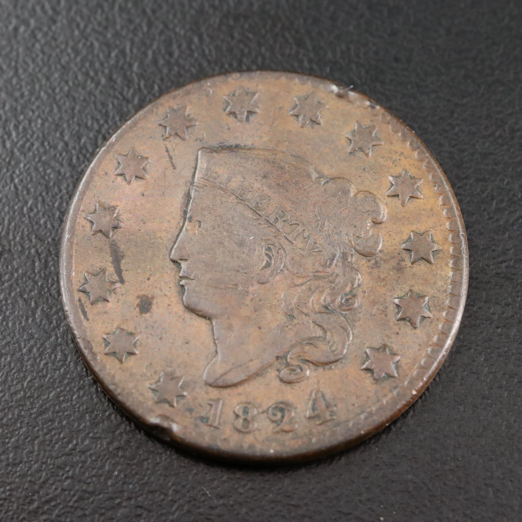 1824 U.S. Large Cent