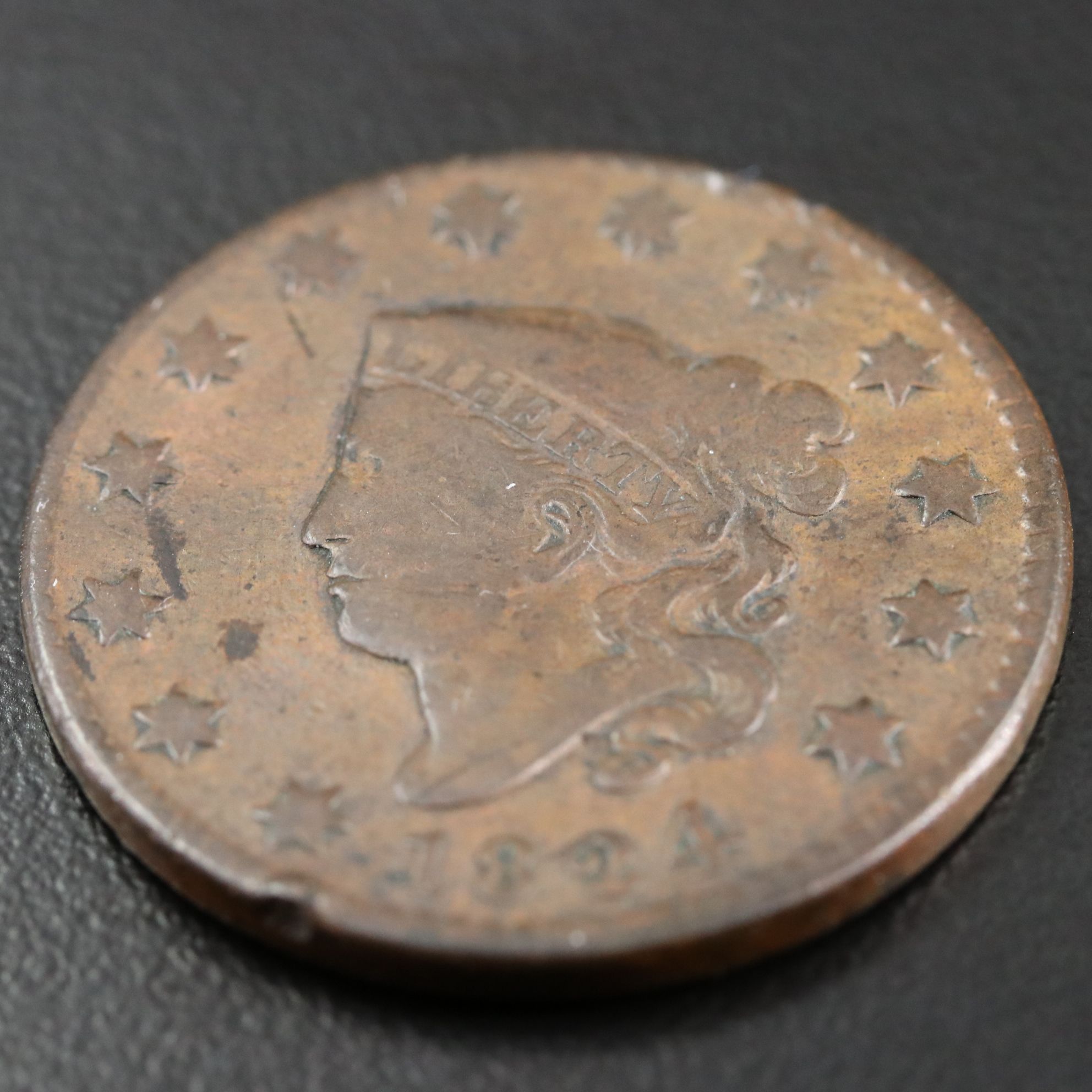 1824 U.S. Large Cent