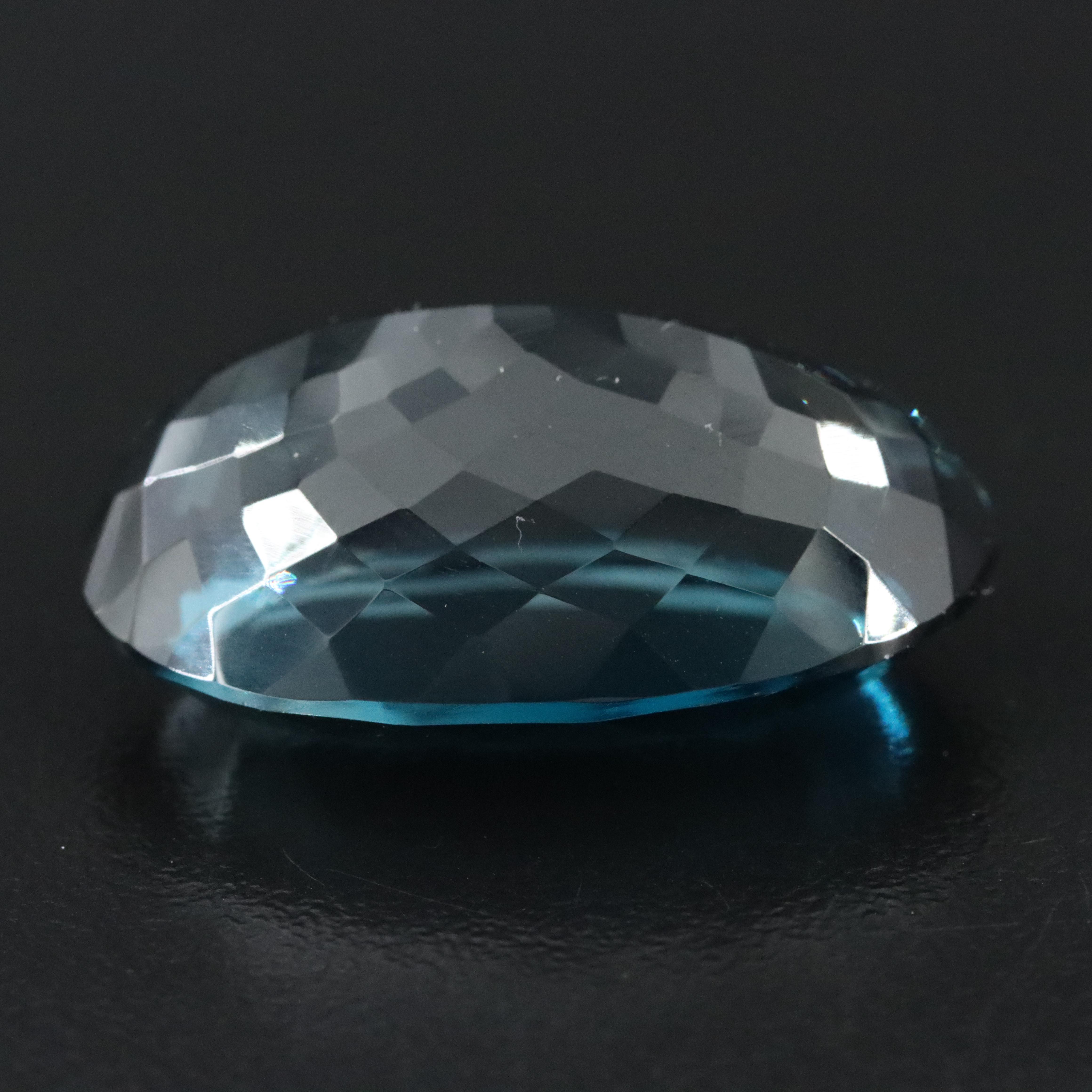 Loose 47.36 CT London Blue Topaz