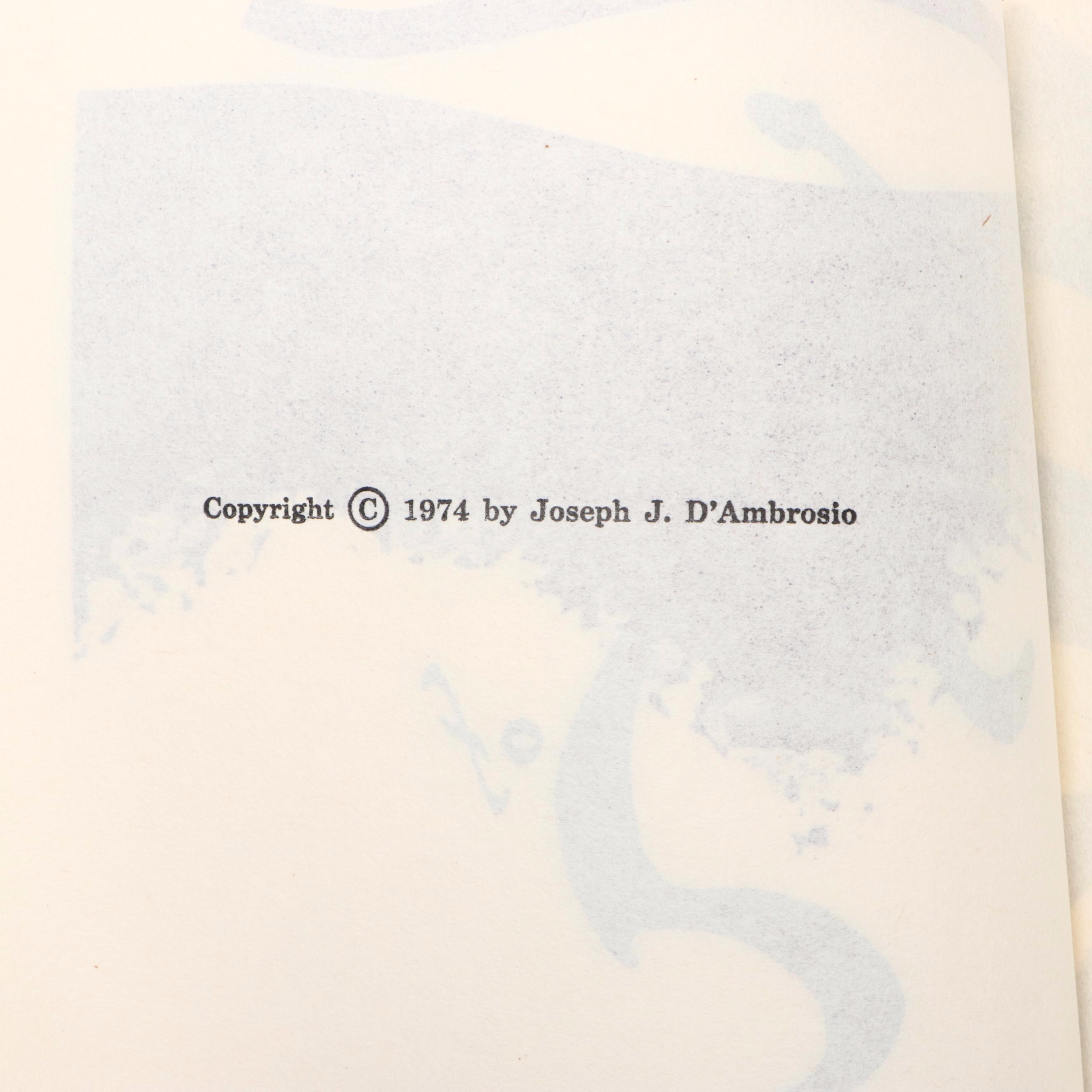 Double Signed "Anamorphosis of Eve" by F. B. Cornell and Joseph D'Ambrosio, 1974