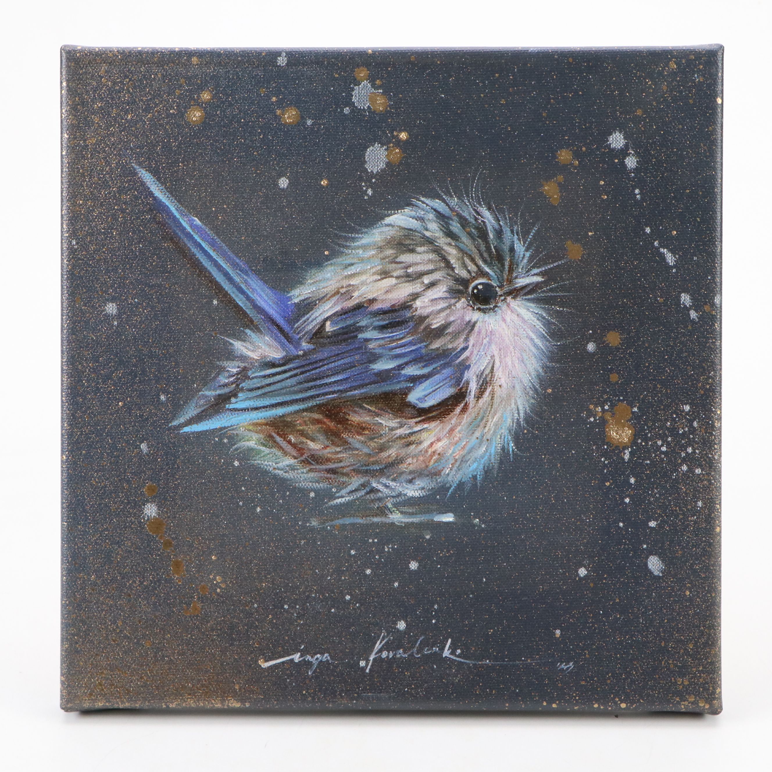 Inga Kovalenko Oil Painting of Bird, 2025