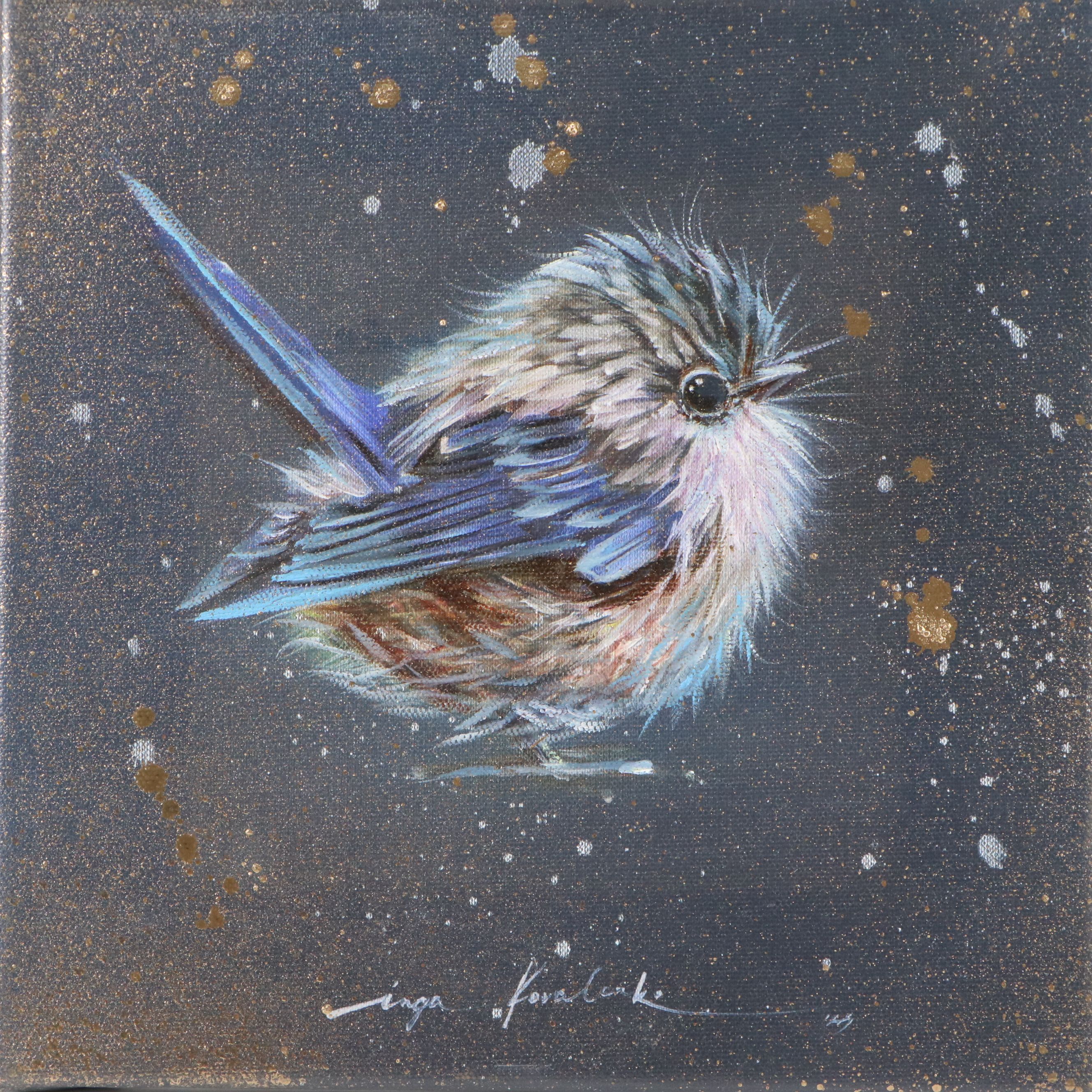 Inga Kovalenko Oil Painting of Bird, 2025