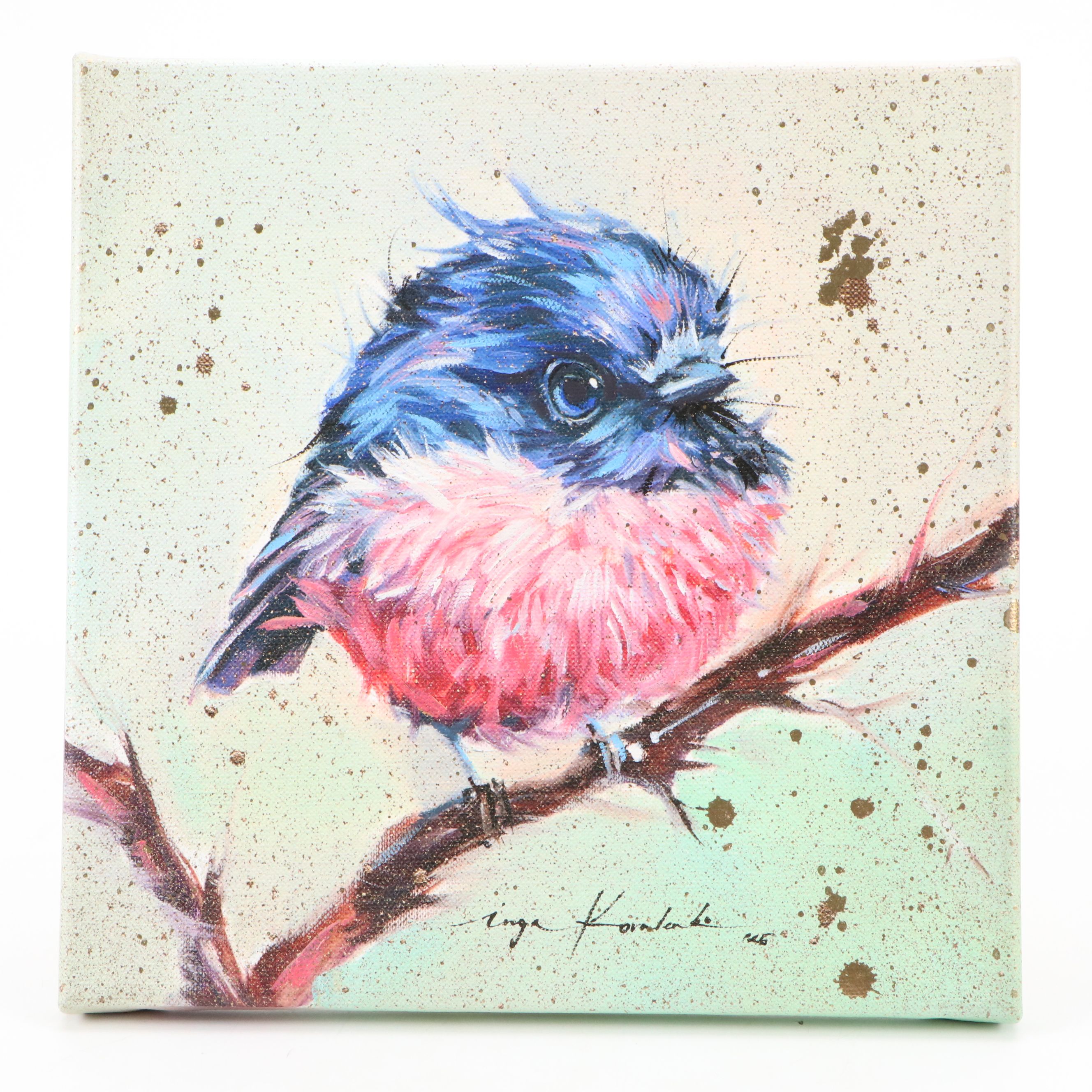 Inga Kovalenko Oil Painting of Bird, 2025