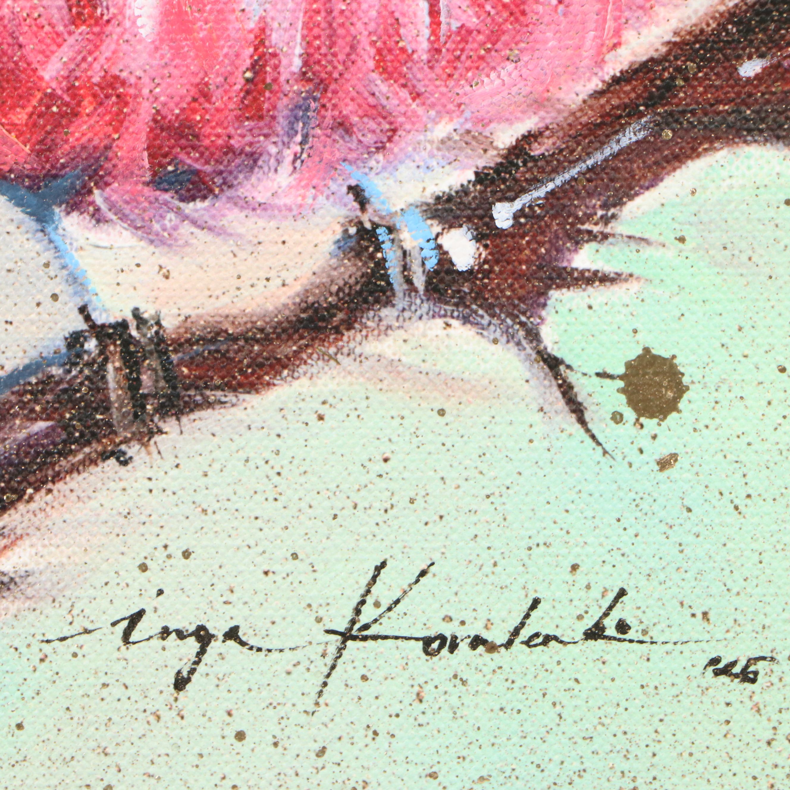 Inga Kovalenko Oil Painting of Bird, 2025