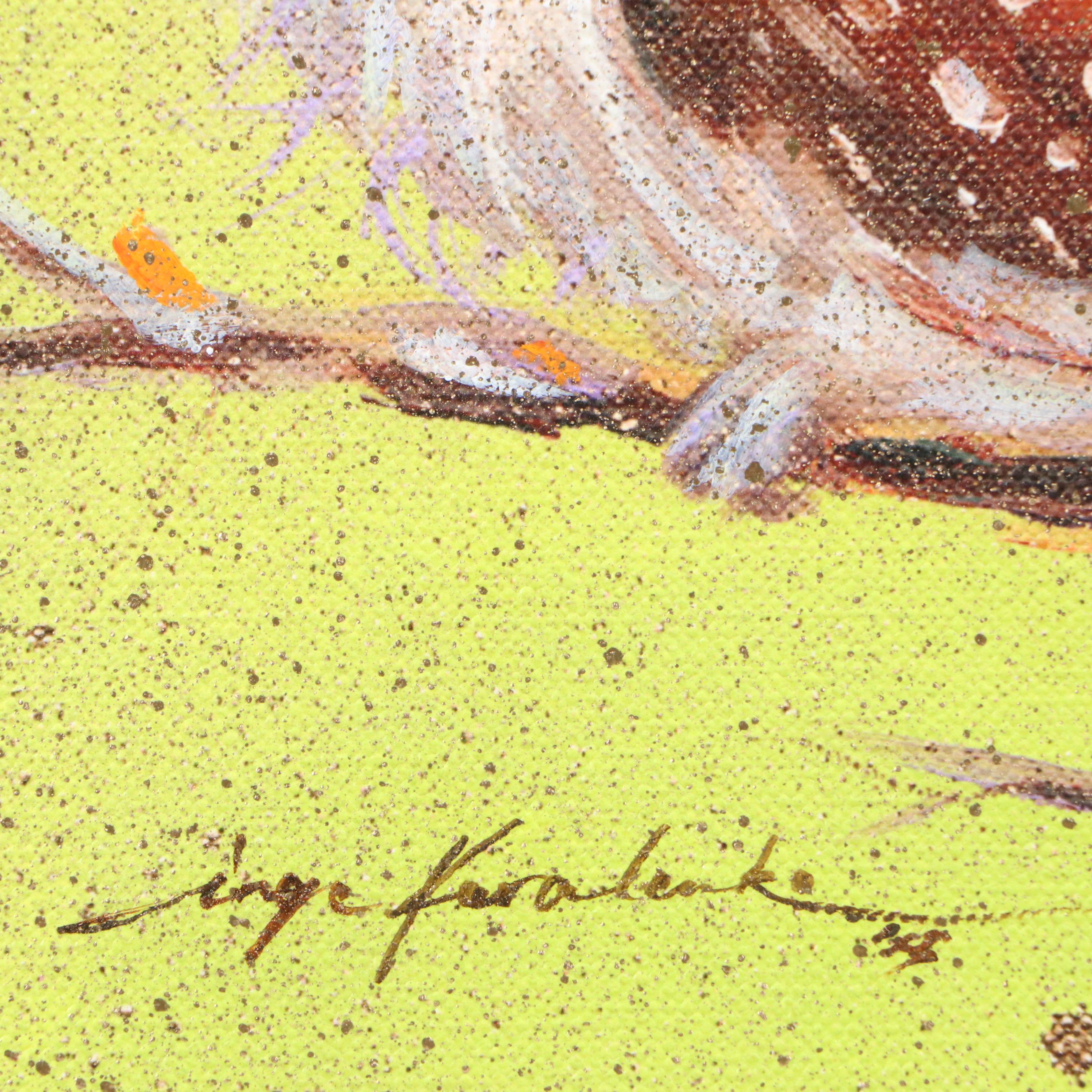 Inga Kovalenko Oil Painting of Bird, 2025