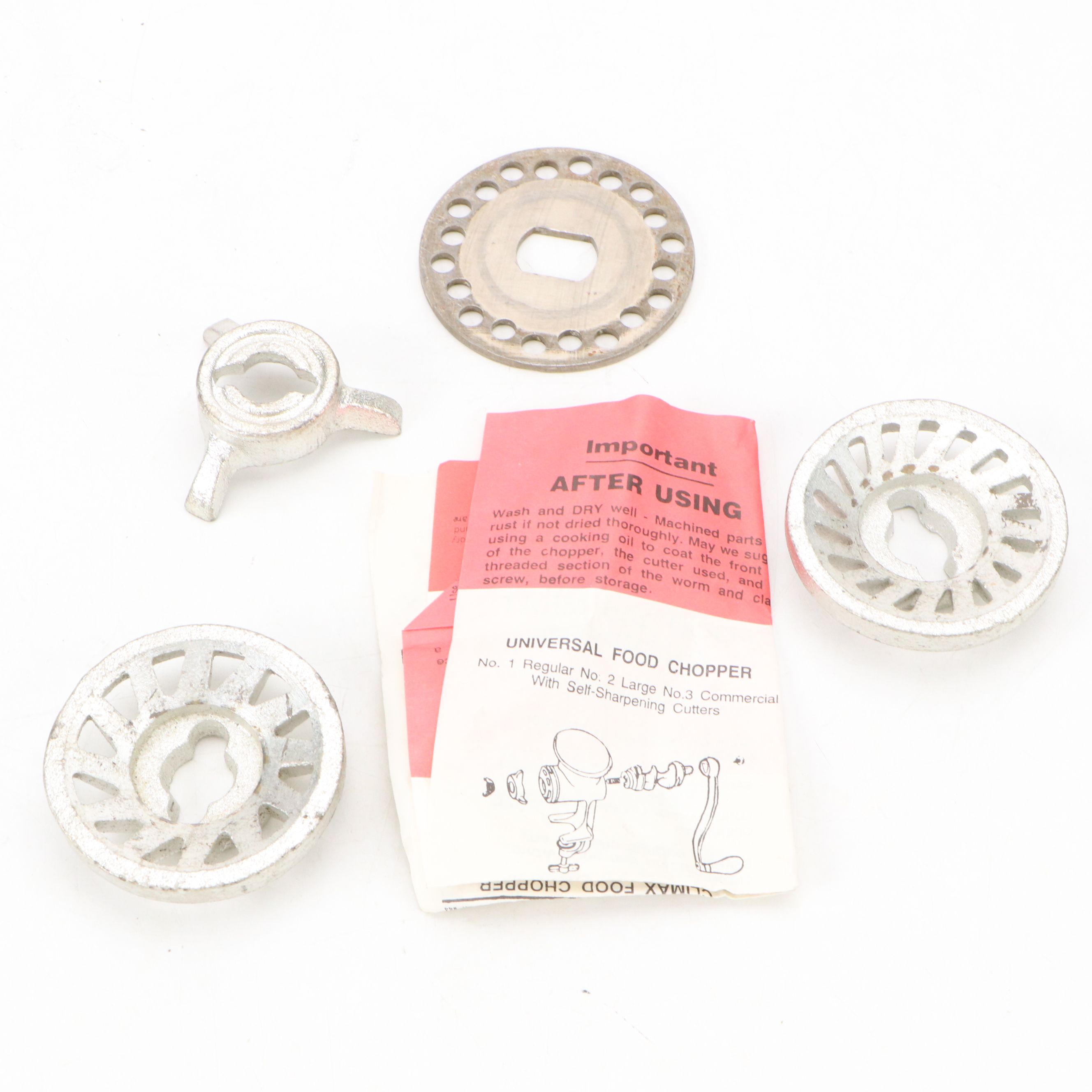 Keystone and Universal Cast Iron Meat Grinders