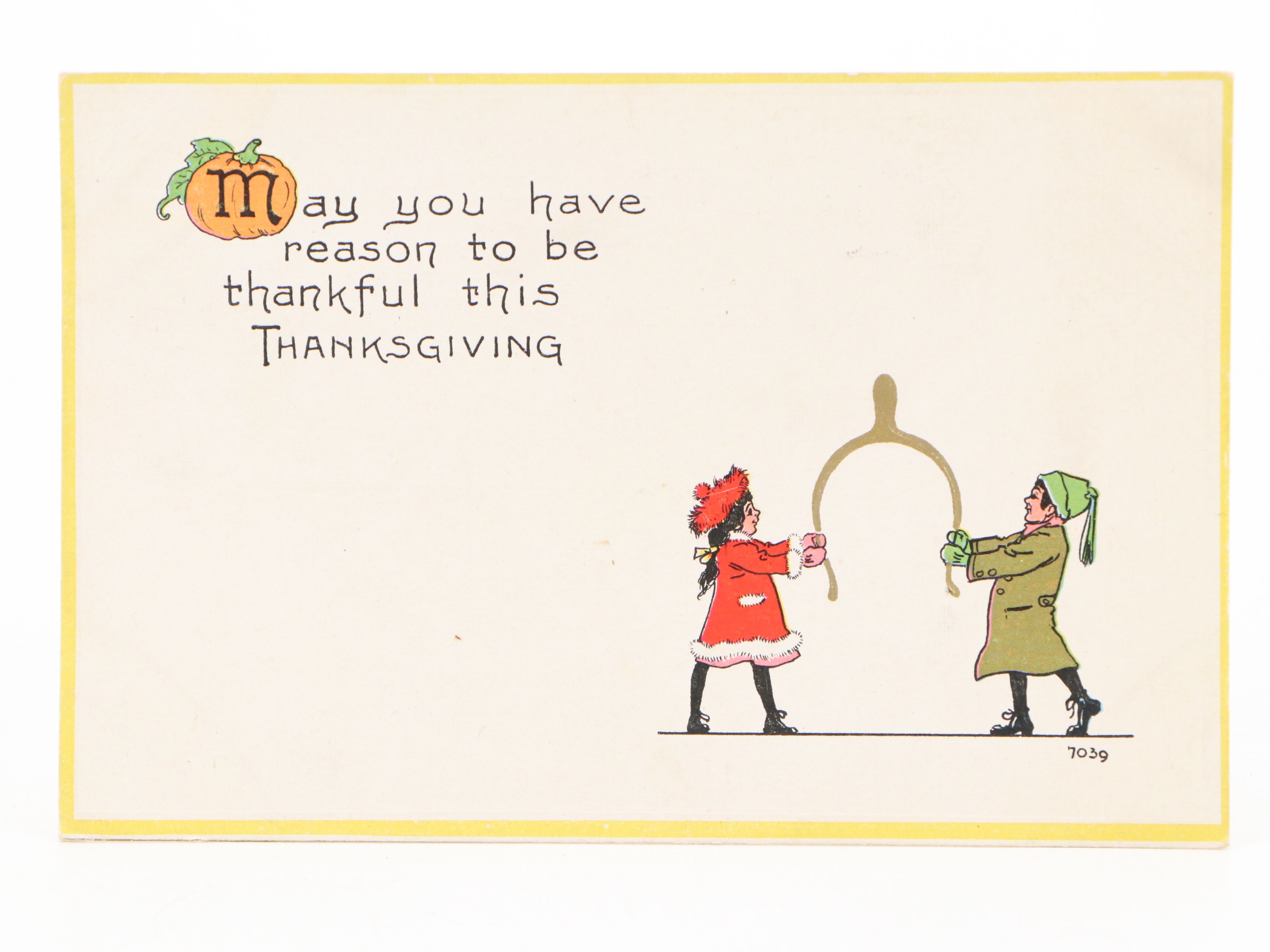 Rachael Tuck & Sons with Other Thanksgiving Postcards, Early 20th Century