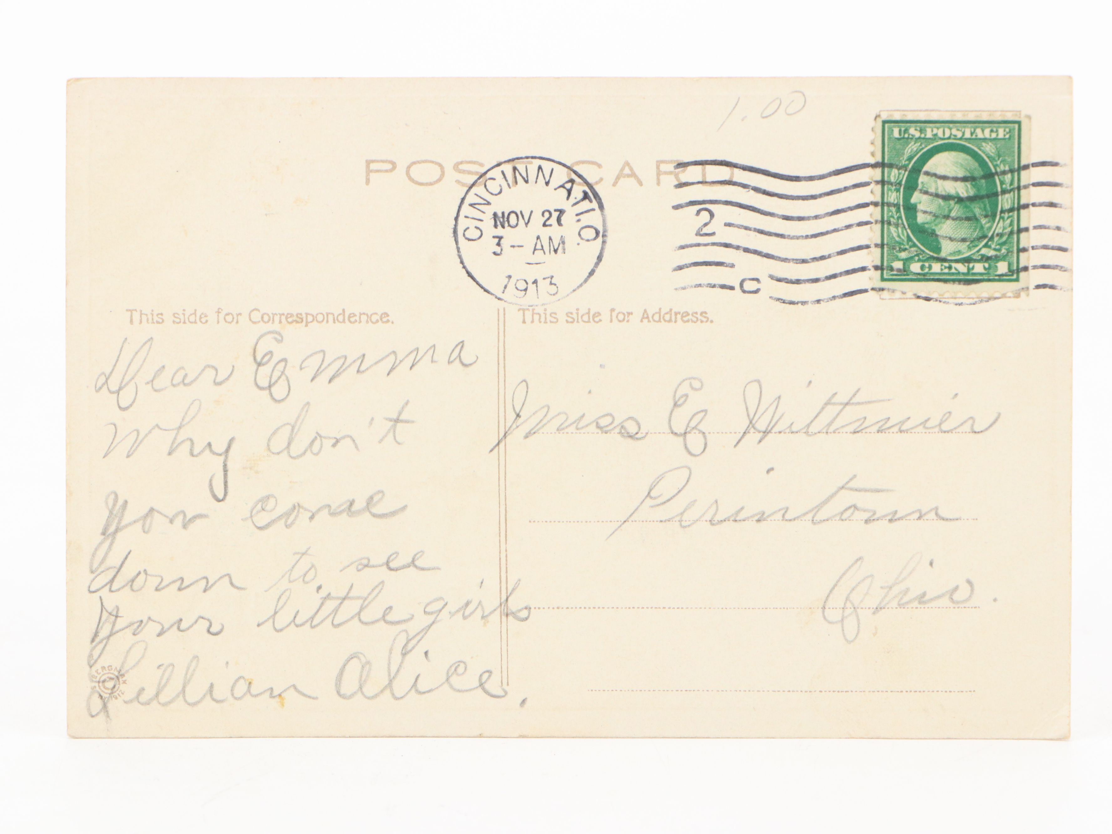 Rachael Tuck & Sons with Other Thanksgiving Postcards, Early 20th Century