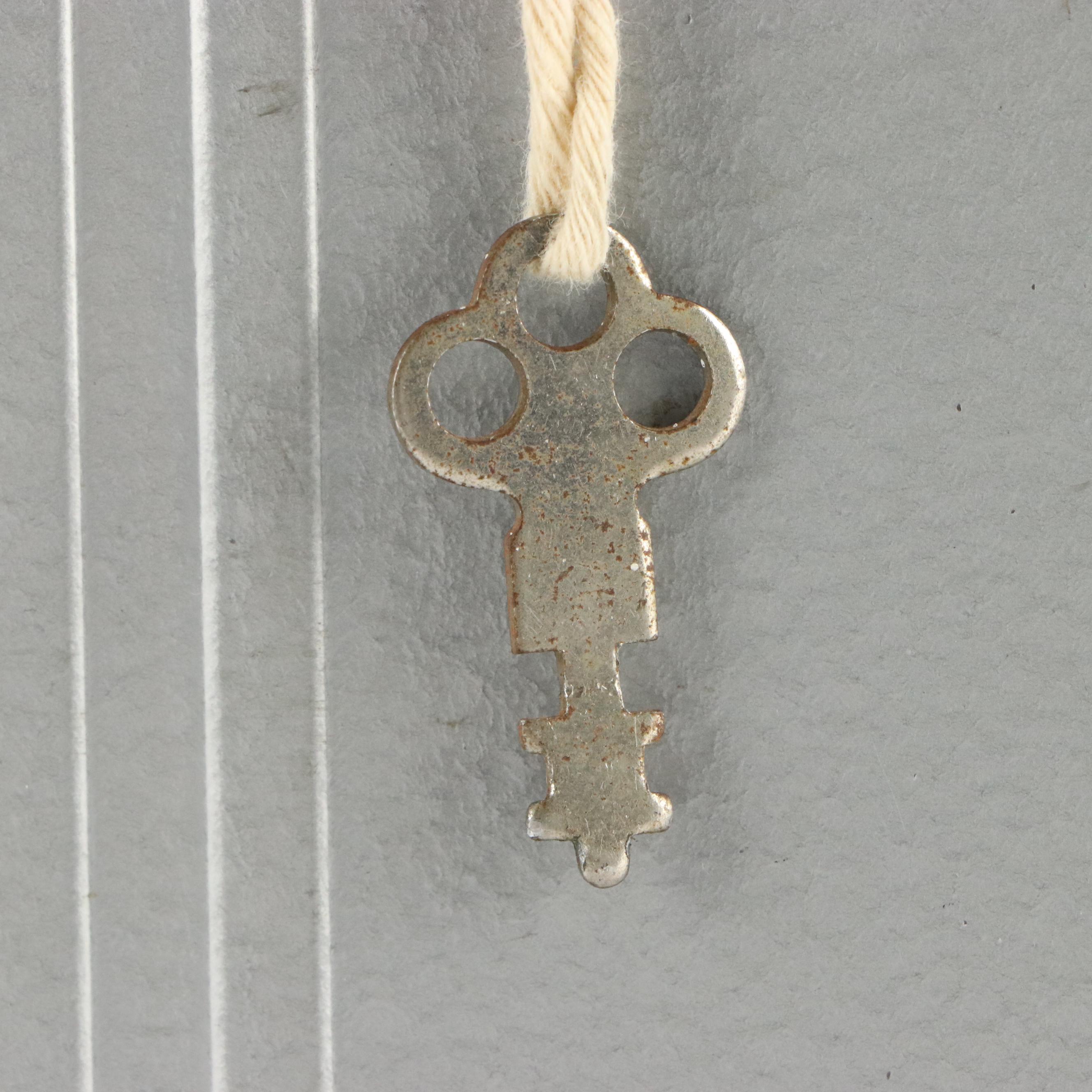 Goodfrend Metal Filing Box with Key and Vintage Bernz-O-Matic Toolbox