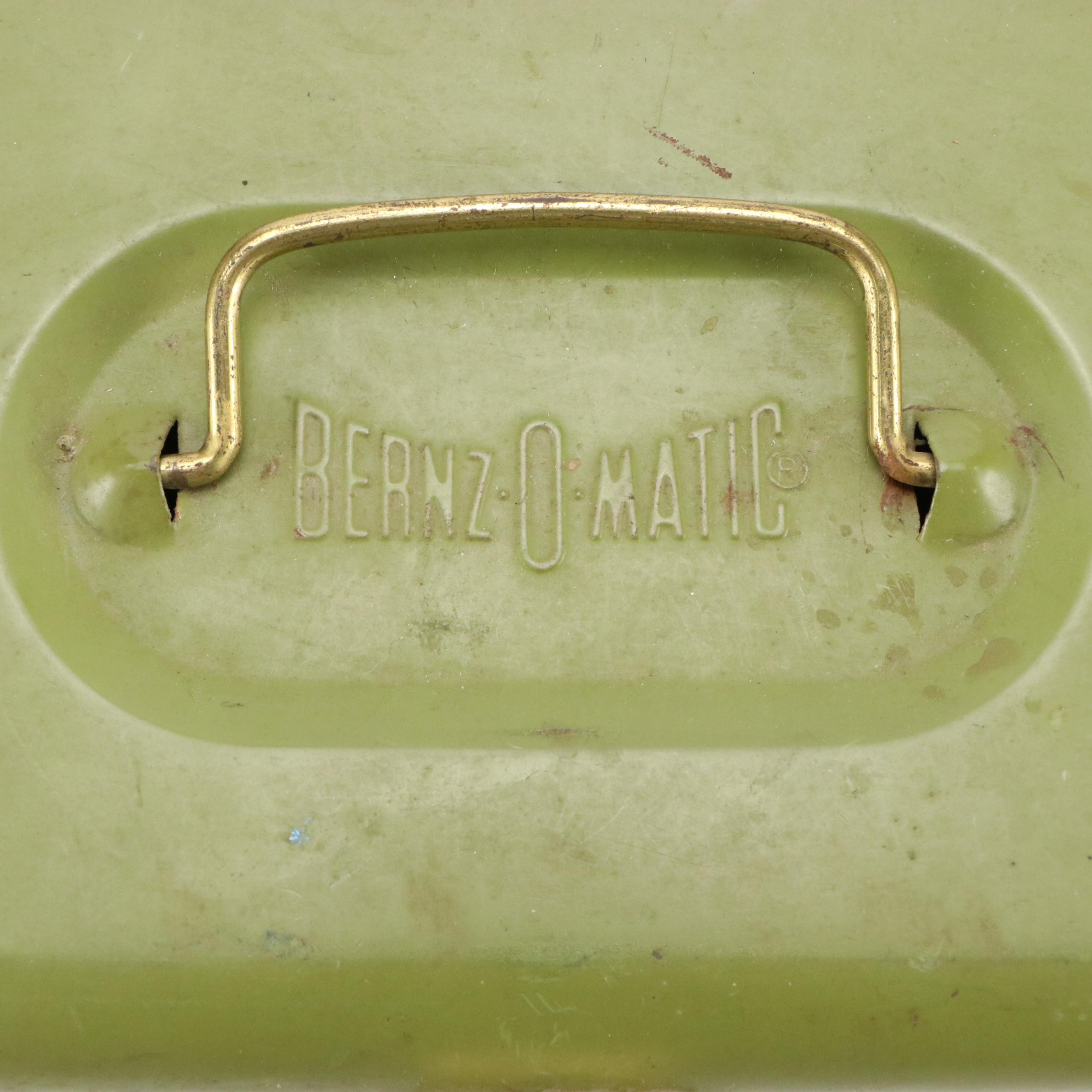 Goodfrend Metal Filing Box with Key and Vintage Bernz-O-Matic Toolbox