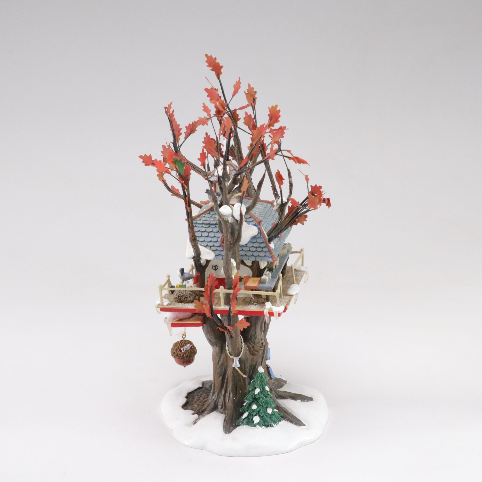 Department 56 "Oakwood Post Office Branch" and More North Pole Woods Village