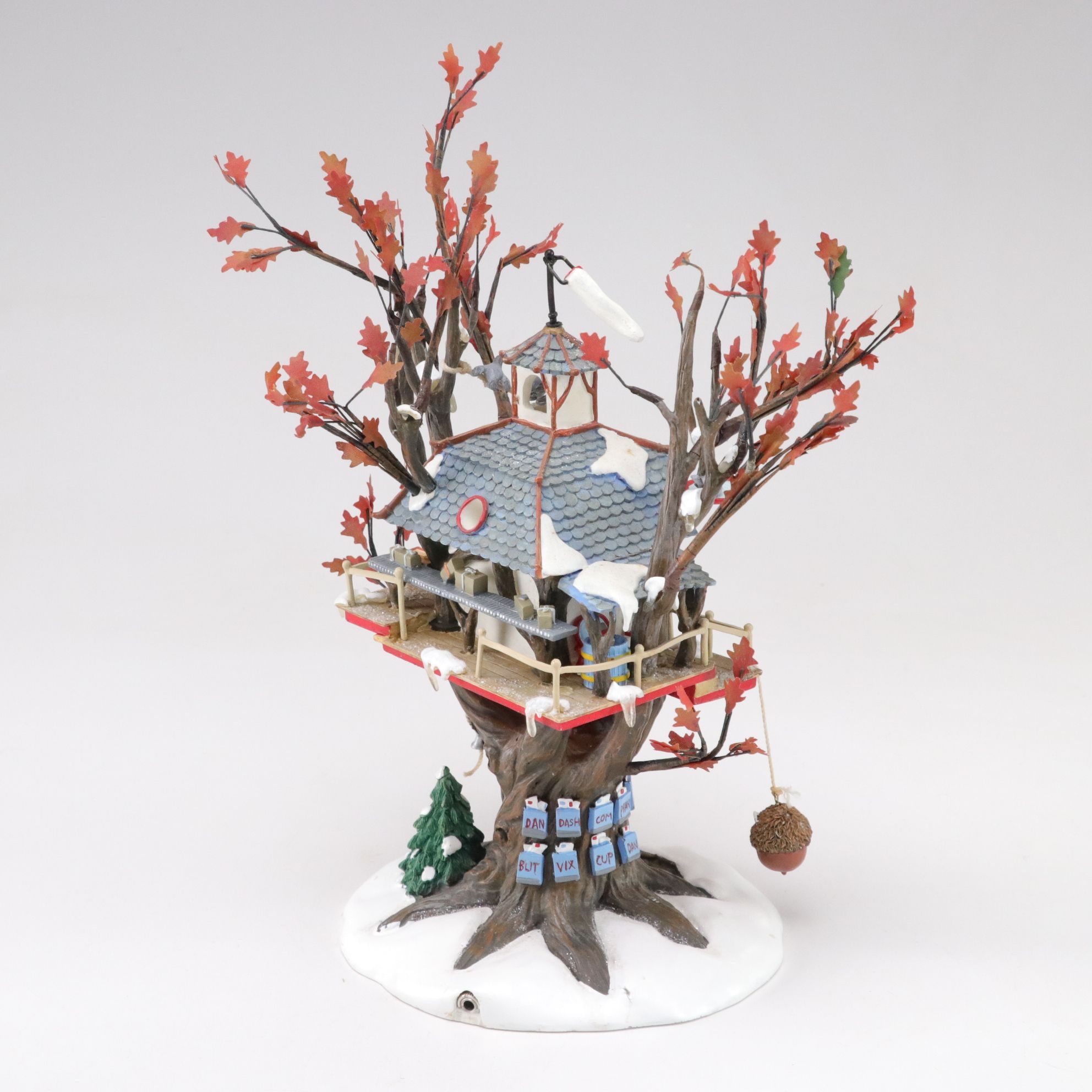 Department 56 "Oakwood Post Office Branch" and More North Pole Woods Village