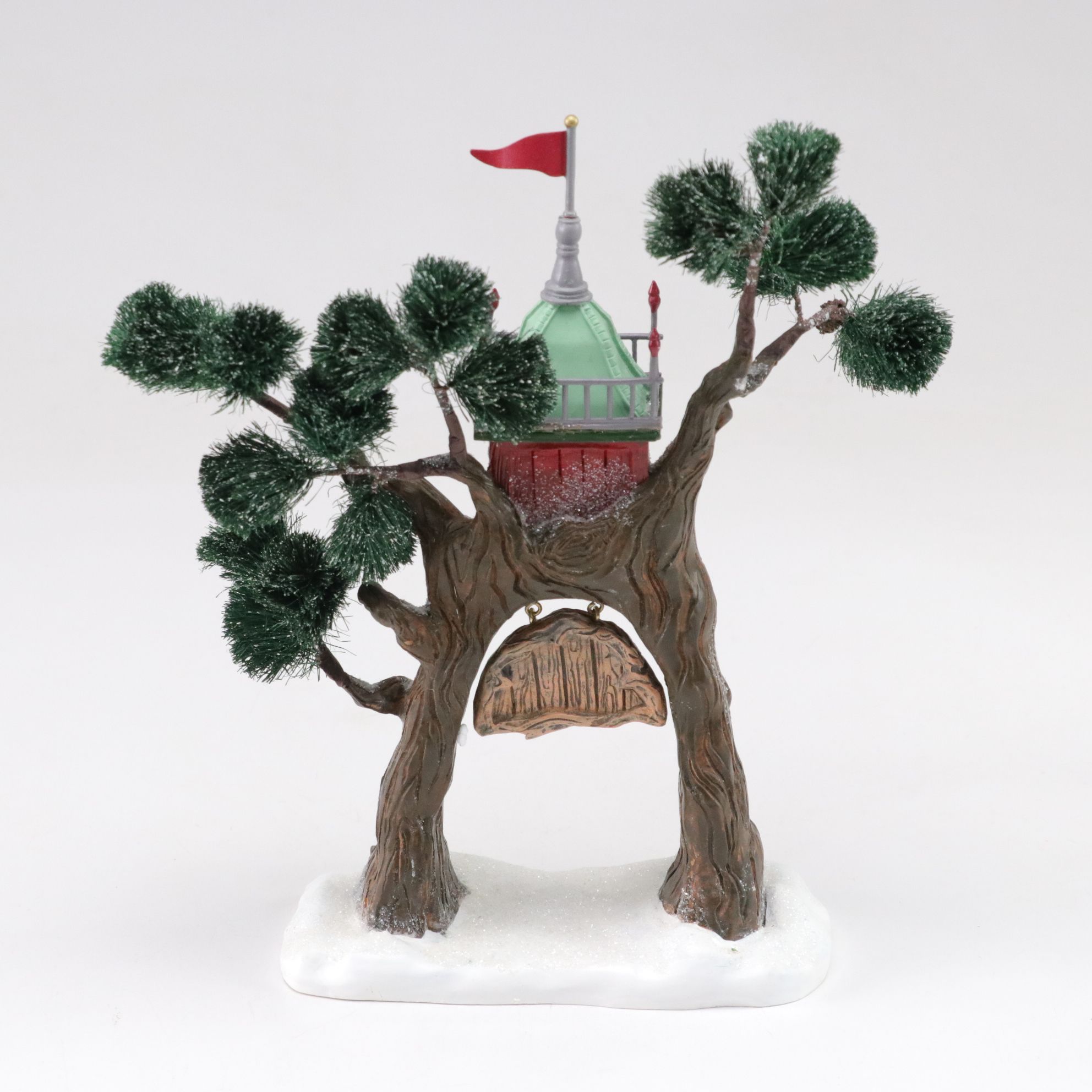 Department 56 "Oakwood Post Office Branch" and More North Pole Woods Village