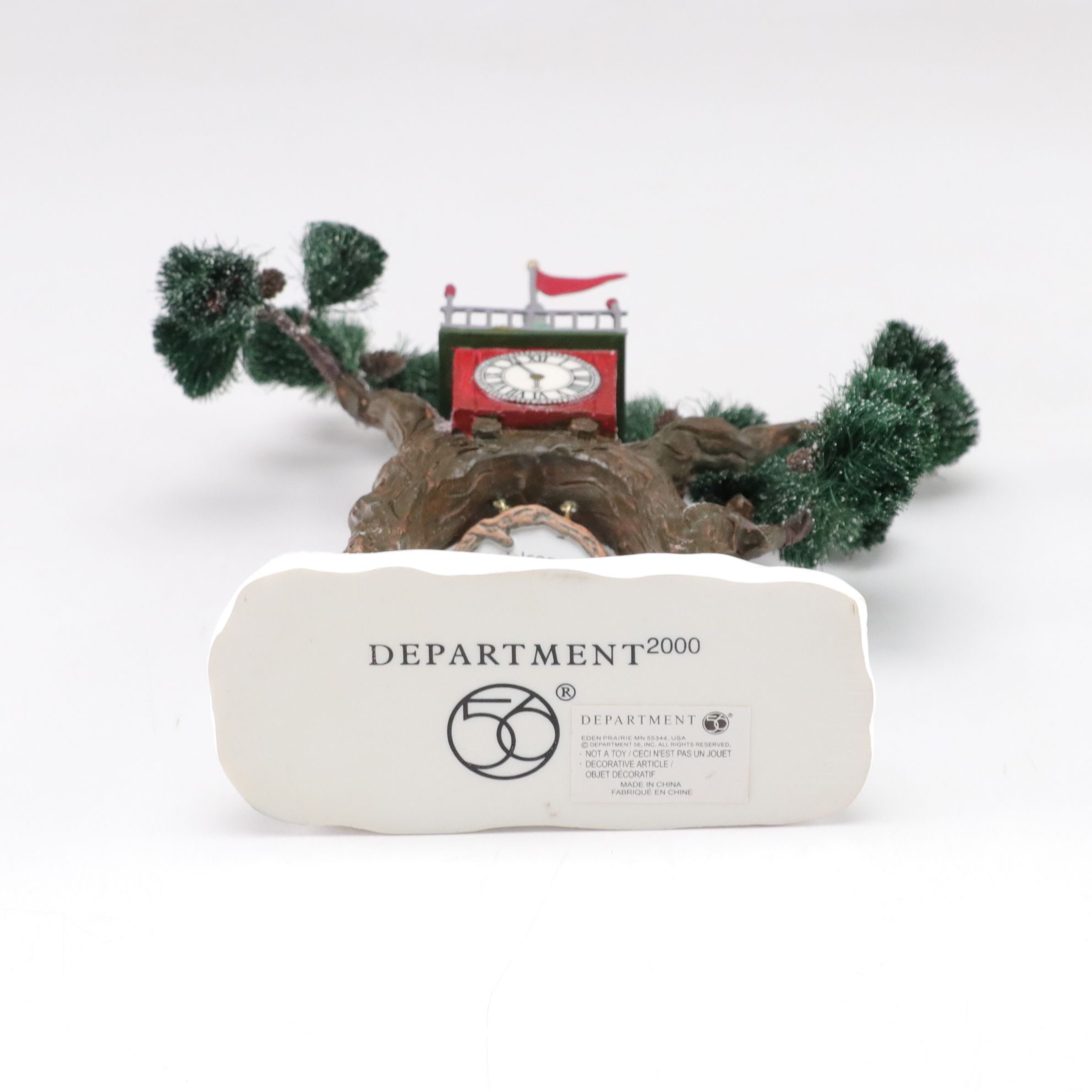 Department 56 "Oakwood Post Office Branch" and More North Pole Woods Village
