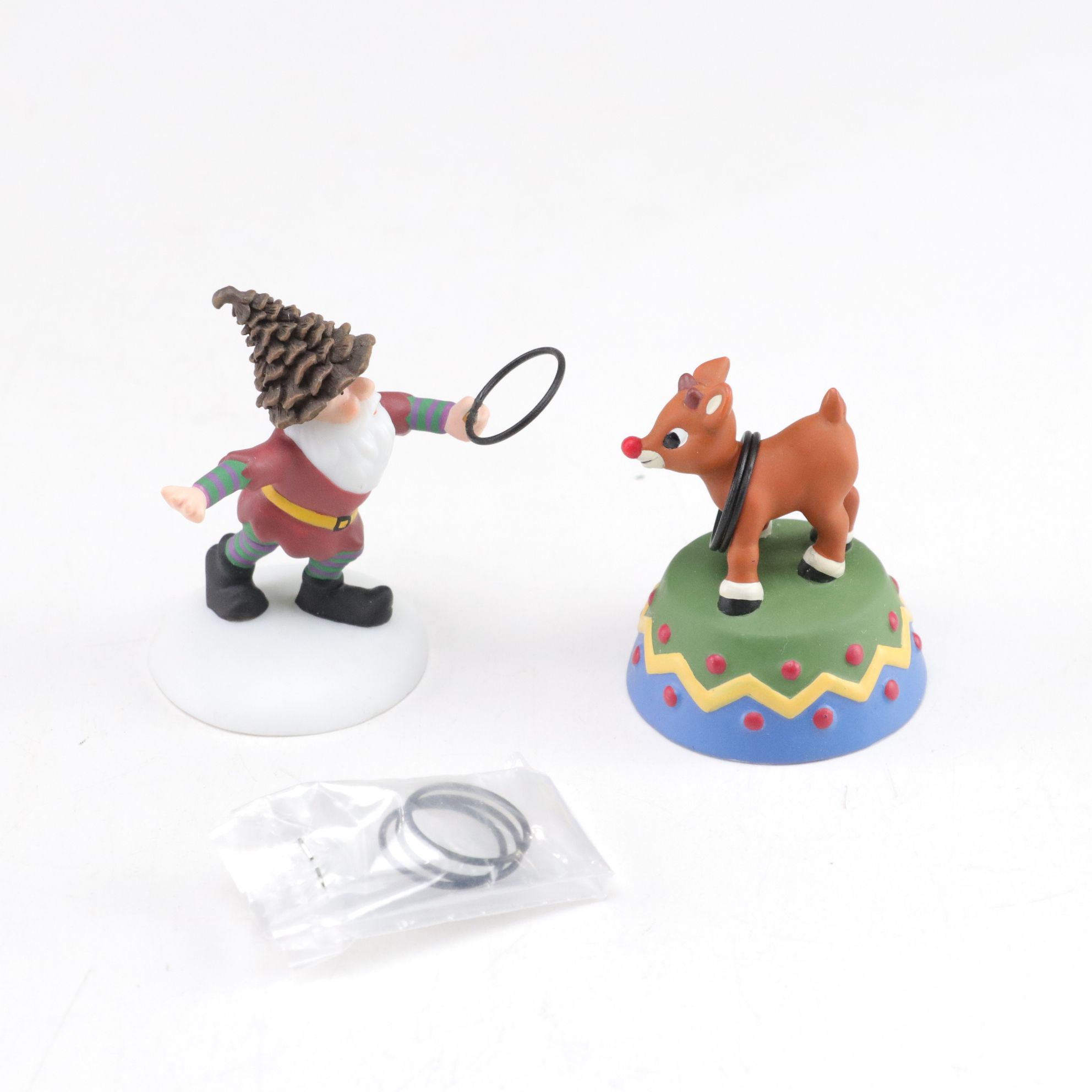 Department 56 "Oakwood Post Office Branch" and More North Pole Woods Village