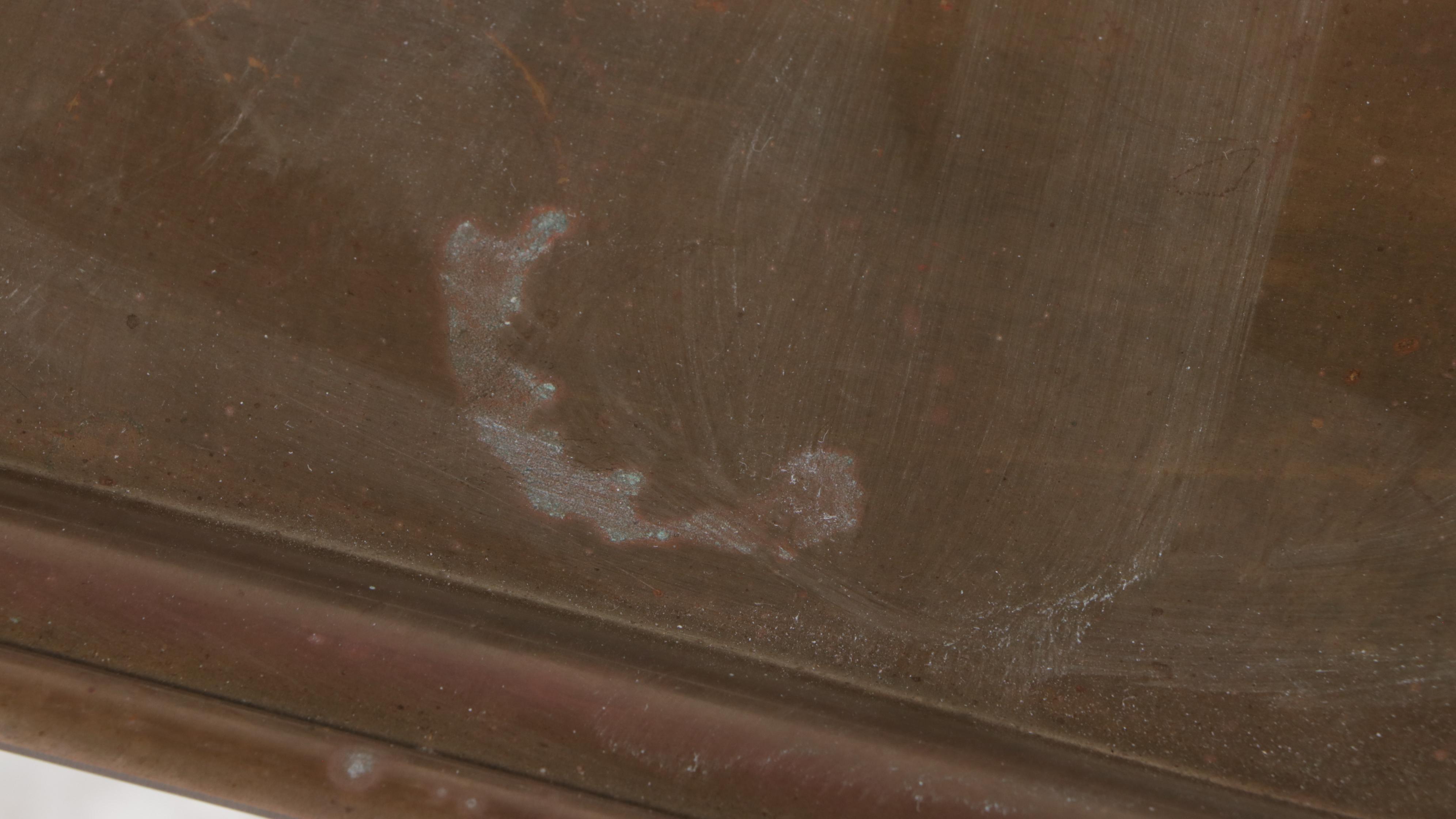 Regency Style Mixed Metal Finish Tray Table, Mid to Late 20th Century