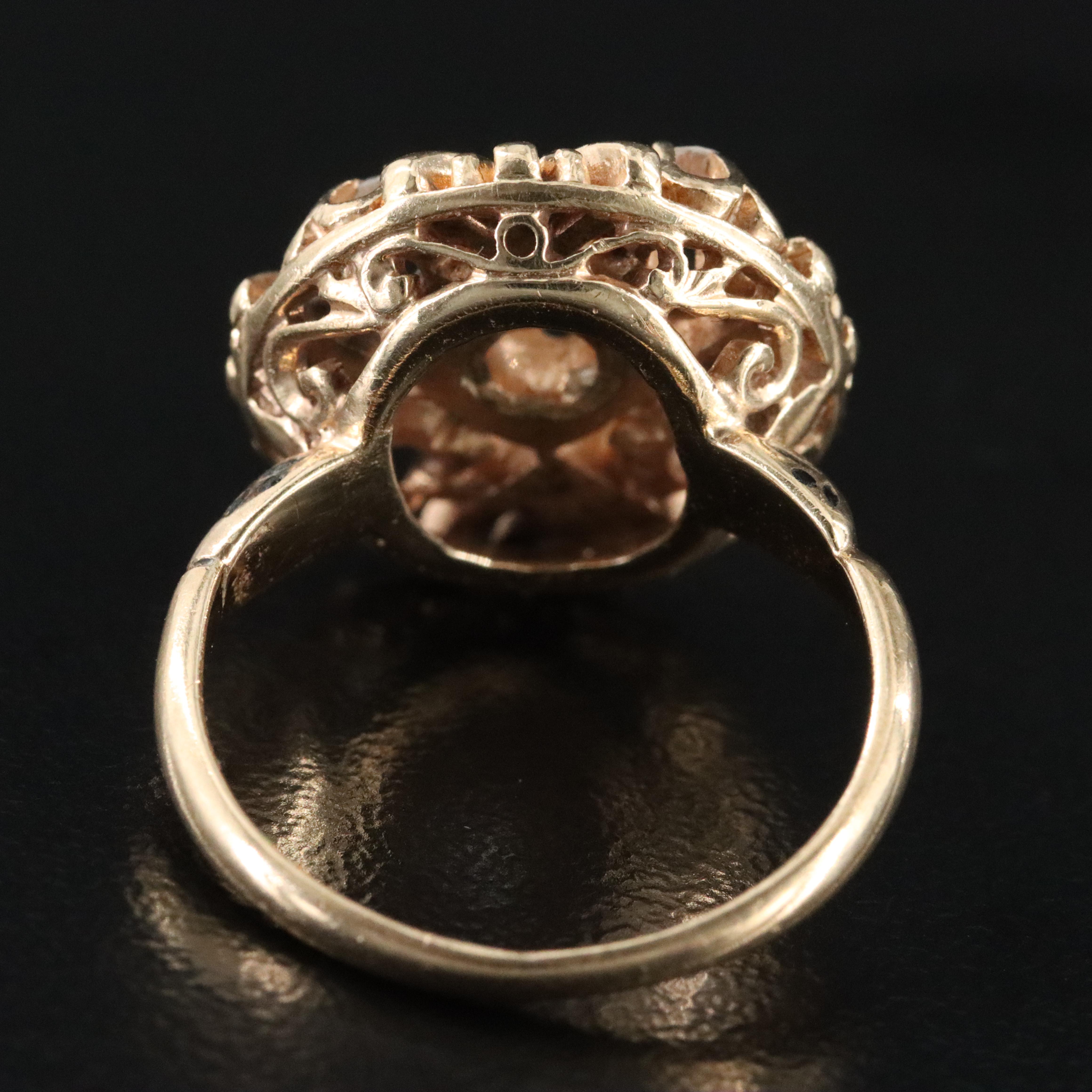 Vintage 14K 0.53 CTW Diamond Ring