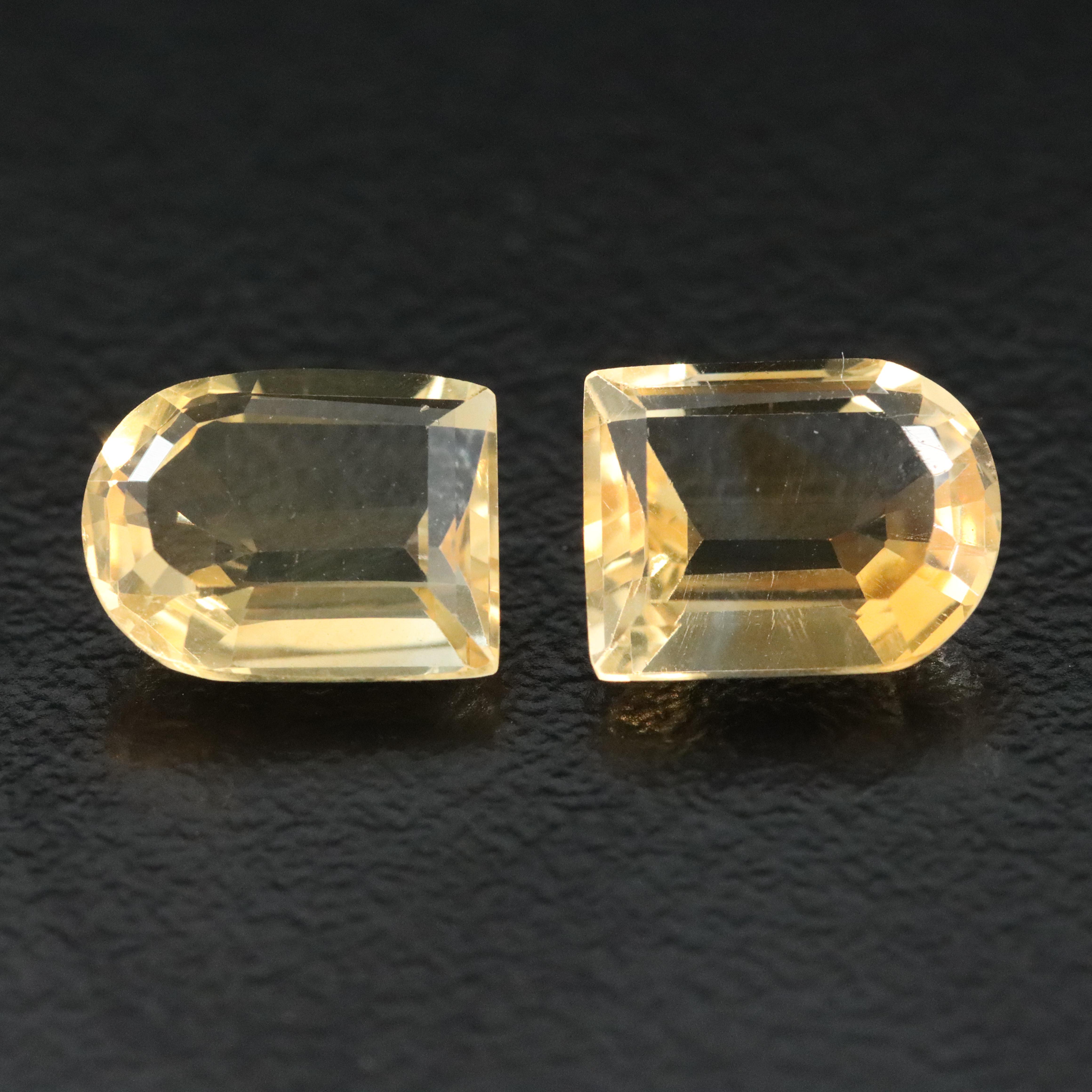 Loose 4.16 CTW Citrines