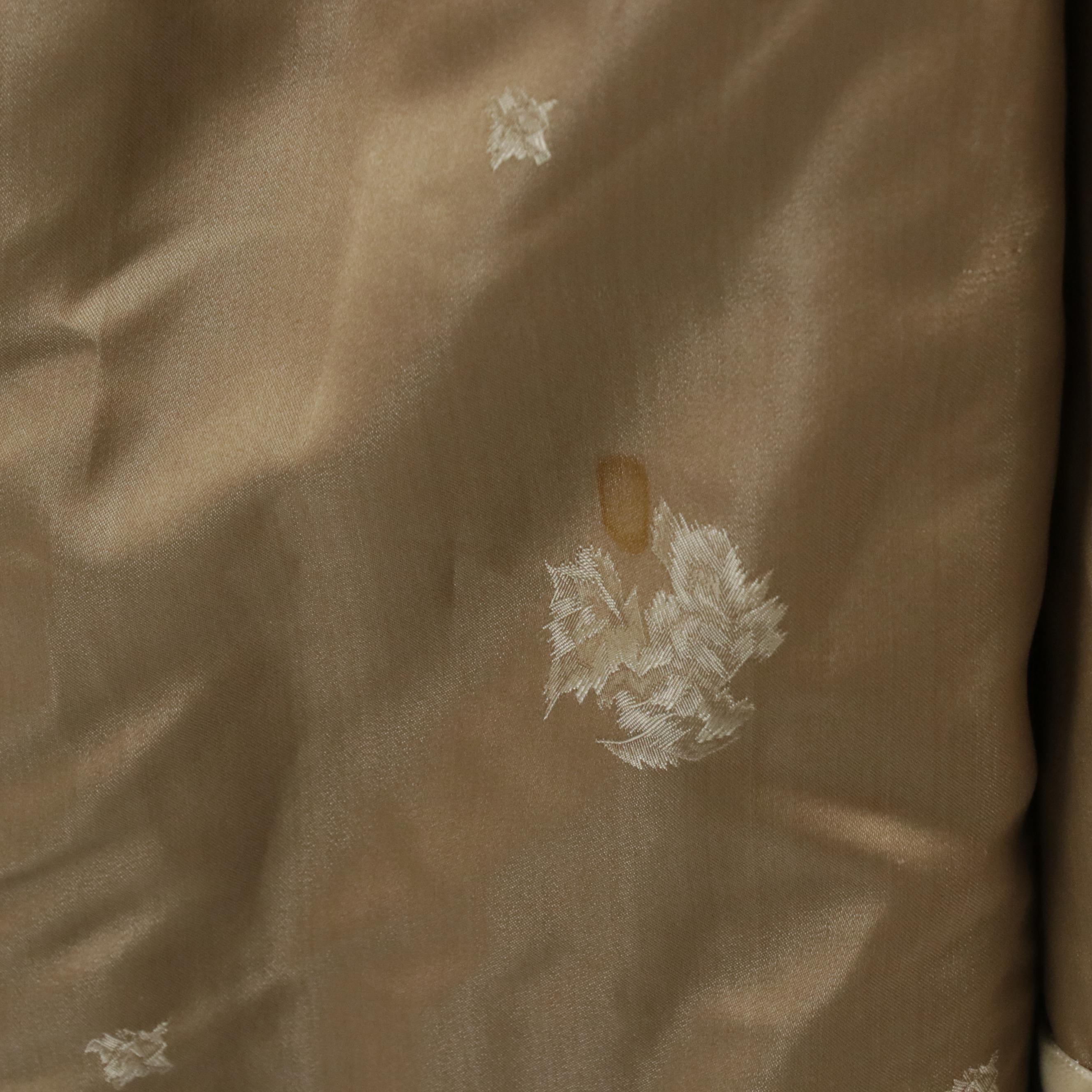 Blond Mink Fur Mid-Length Jacket with Leather Belt From Pogue's