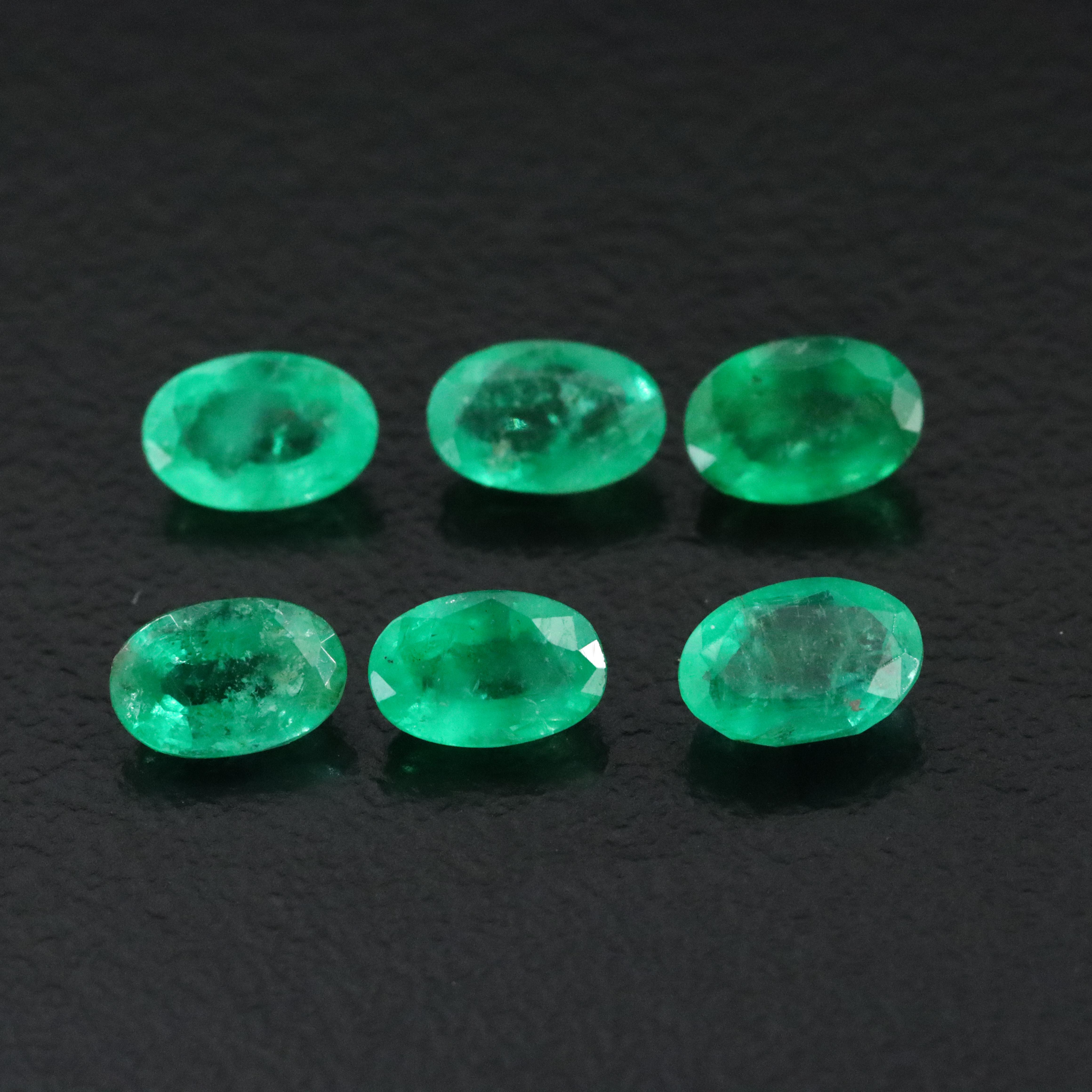 Loose 2.84 CTW Emeralds