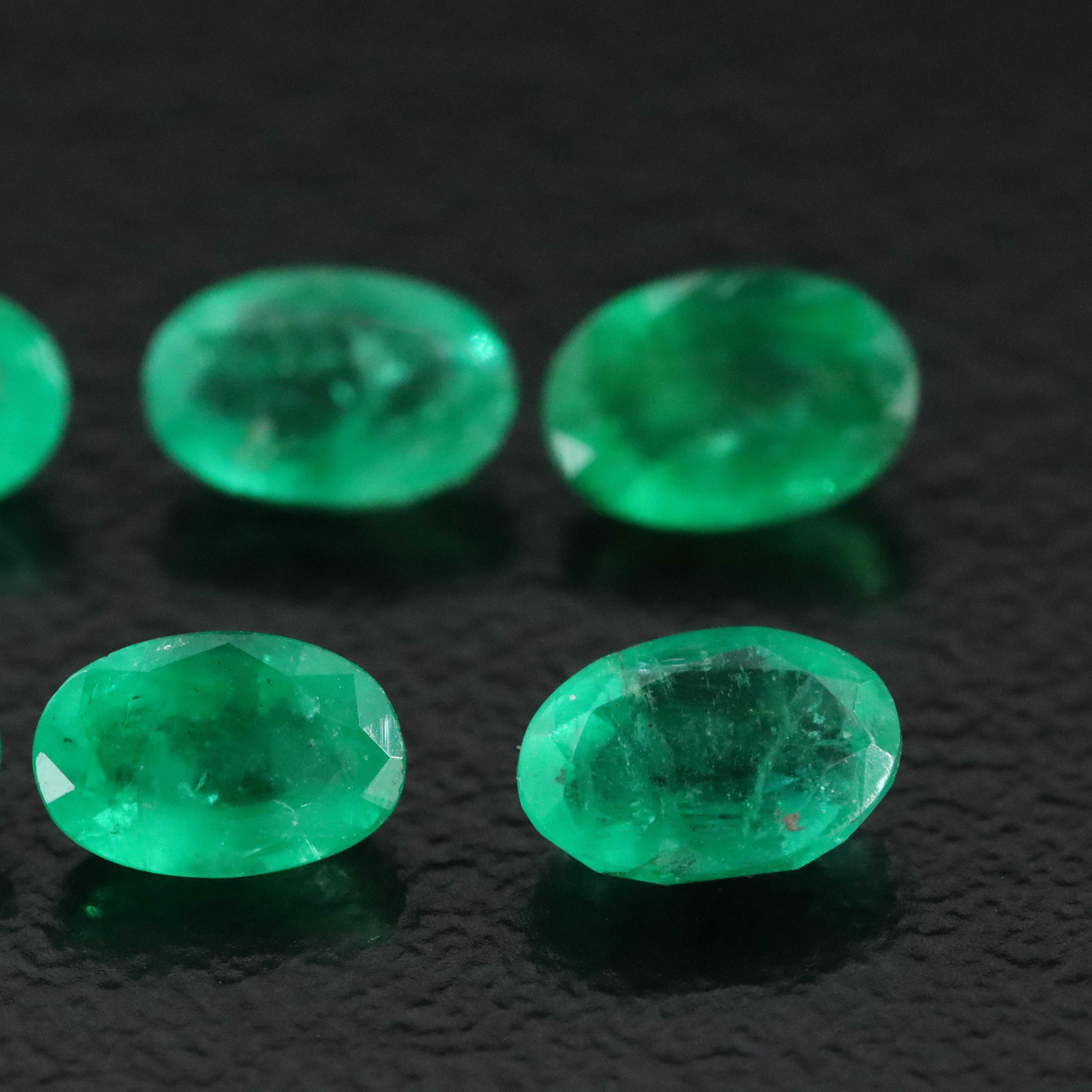 Loose 2.84 CTW Emeralds