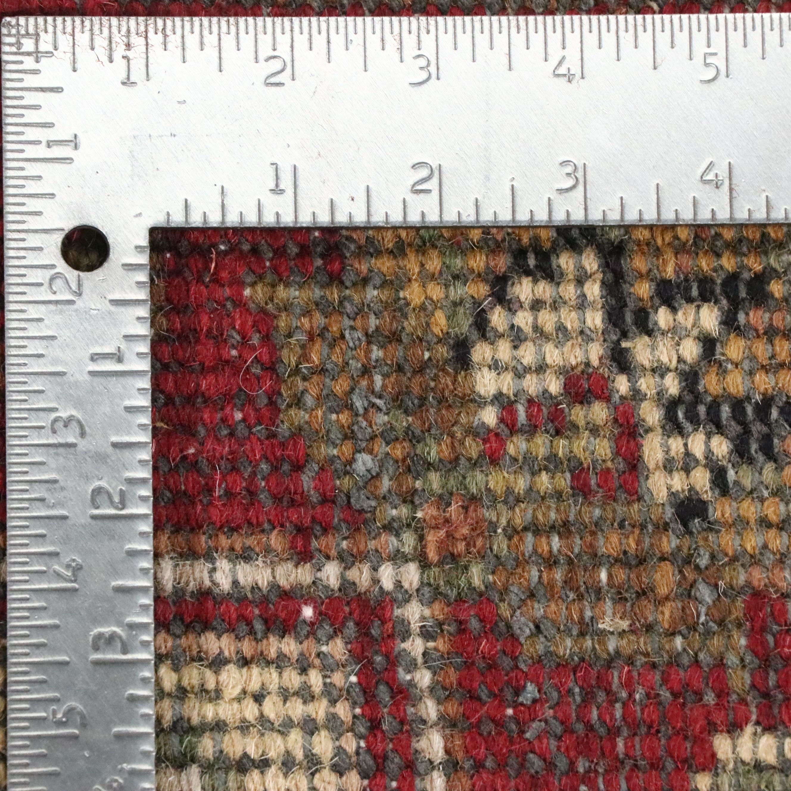 2'6 x 4'3 Hand-Knotted Indian Agra Accent Rug