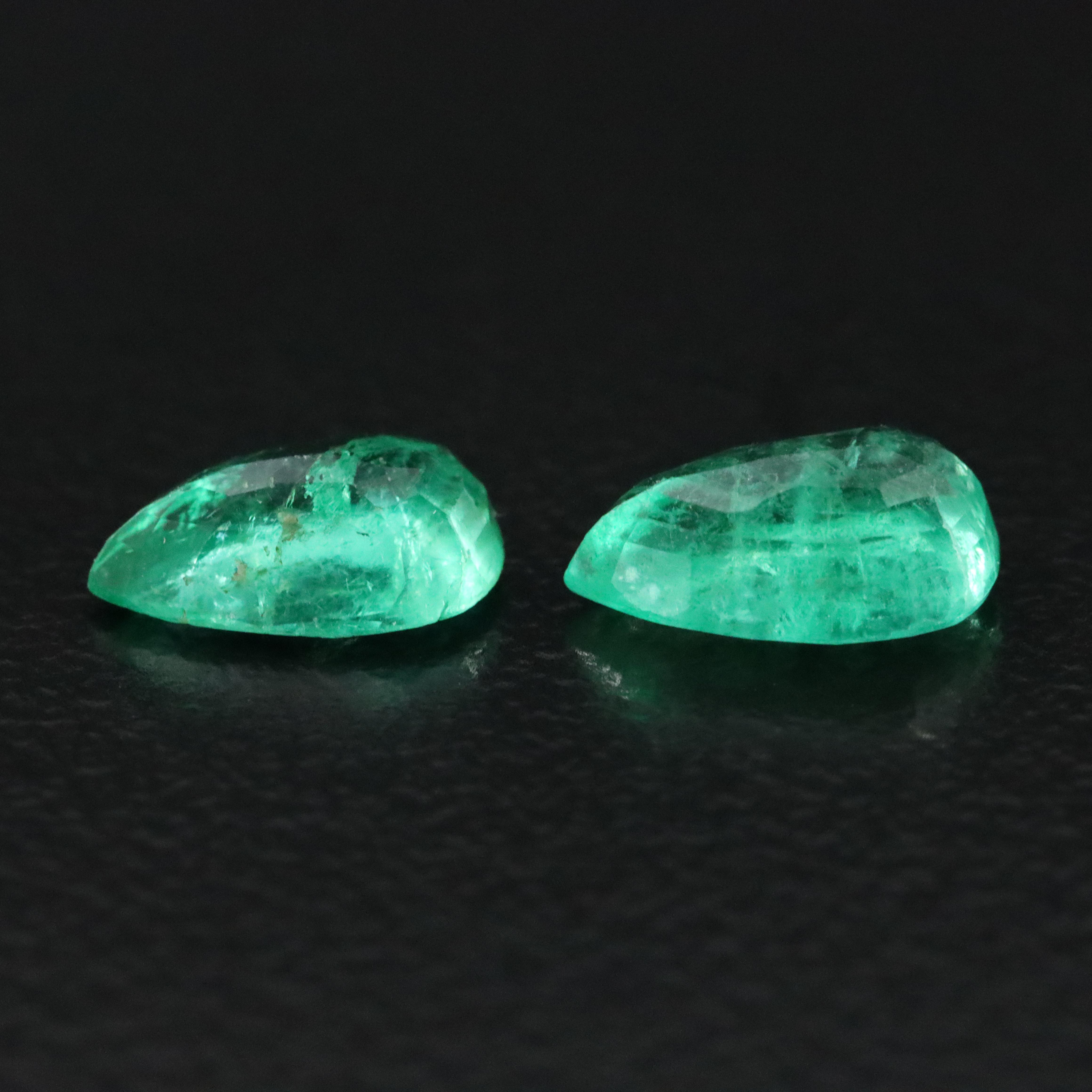 Loose 1.72 CTW Emeralds