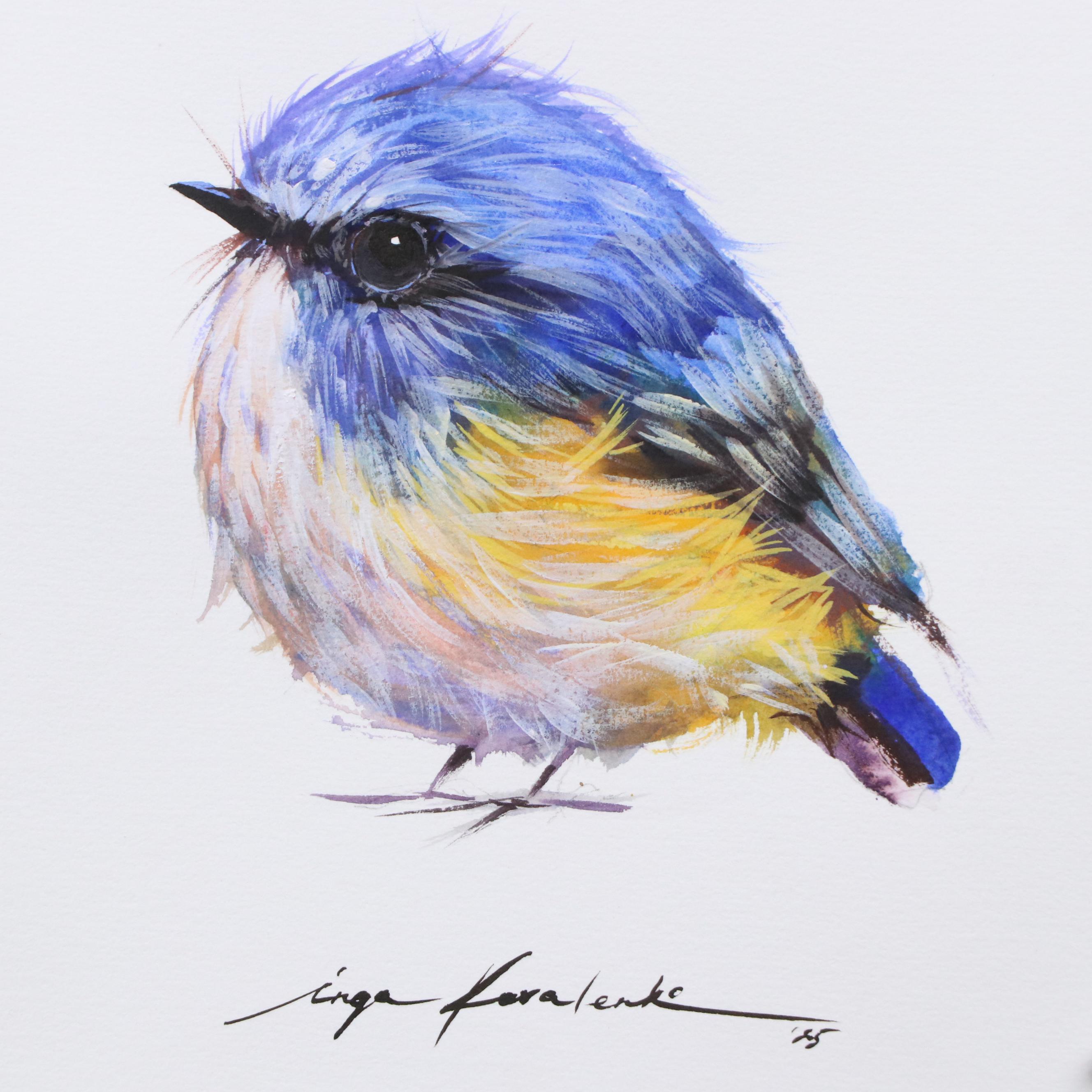 Inga Kovalenko Watercolor Painting of Bird, 2025