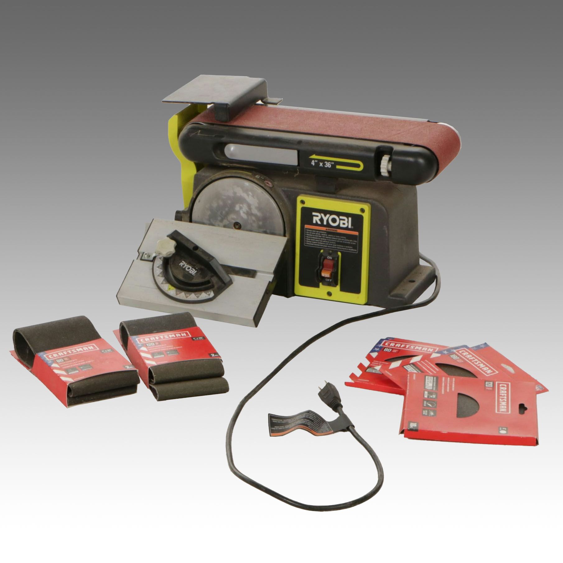 Ryobi Bench-Top Belt and Disk Sander