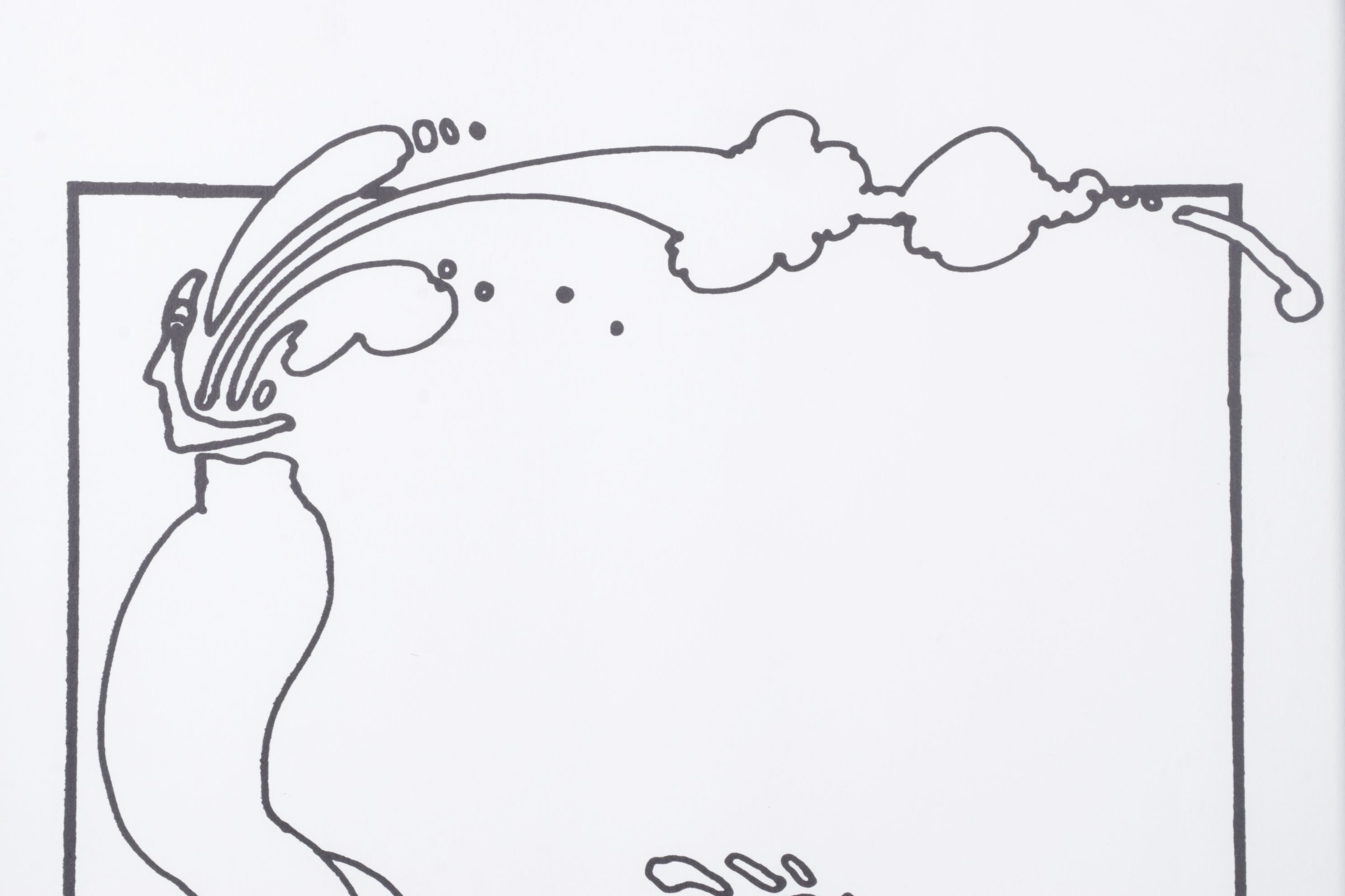 Peter Max Figure Serigraph "Runner", 1974