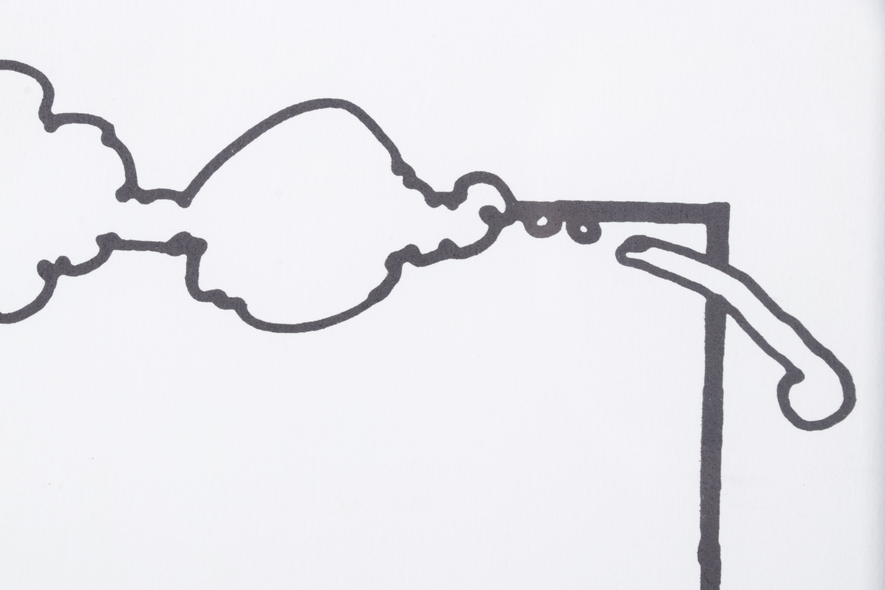 Peter Max Figure Serigraph "Runner", 1974