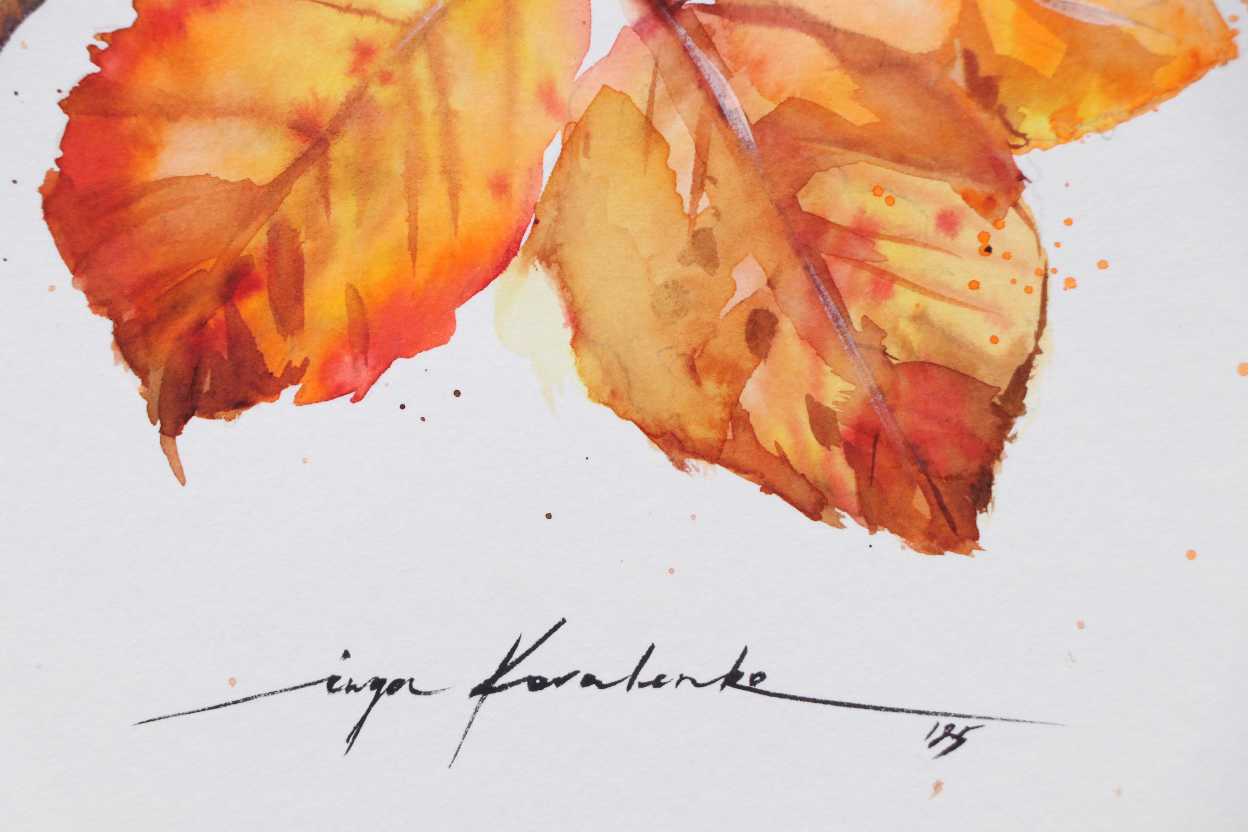 Inga Kovalenko Watercolor Painting of Bird, 2025