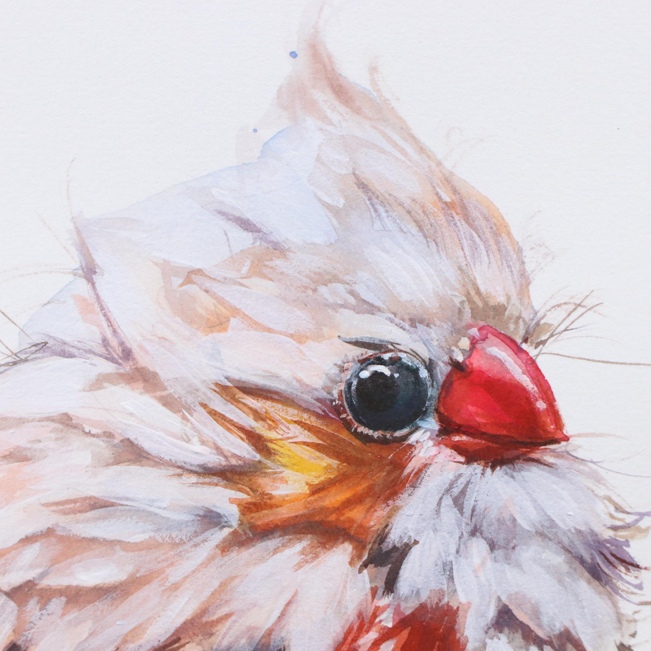Inga Kovalenko Watercolor Painting of Bird, 2025