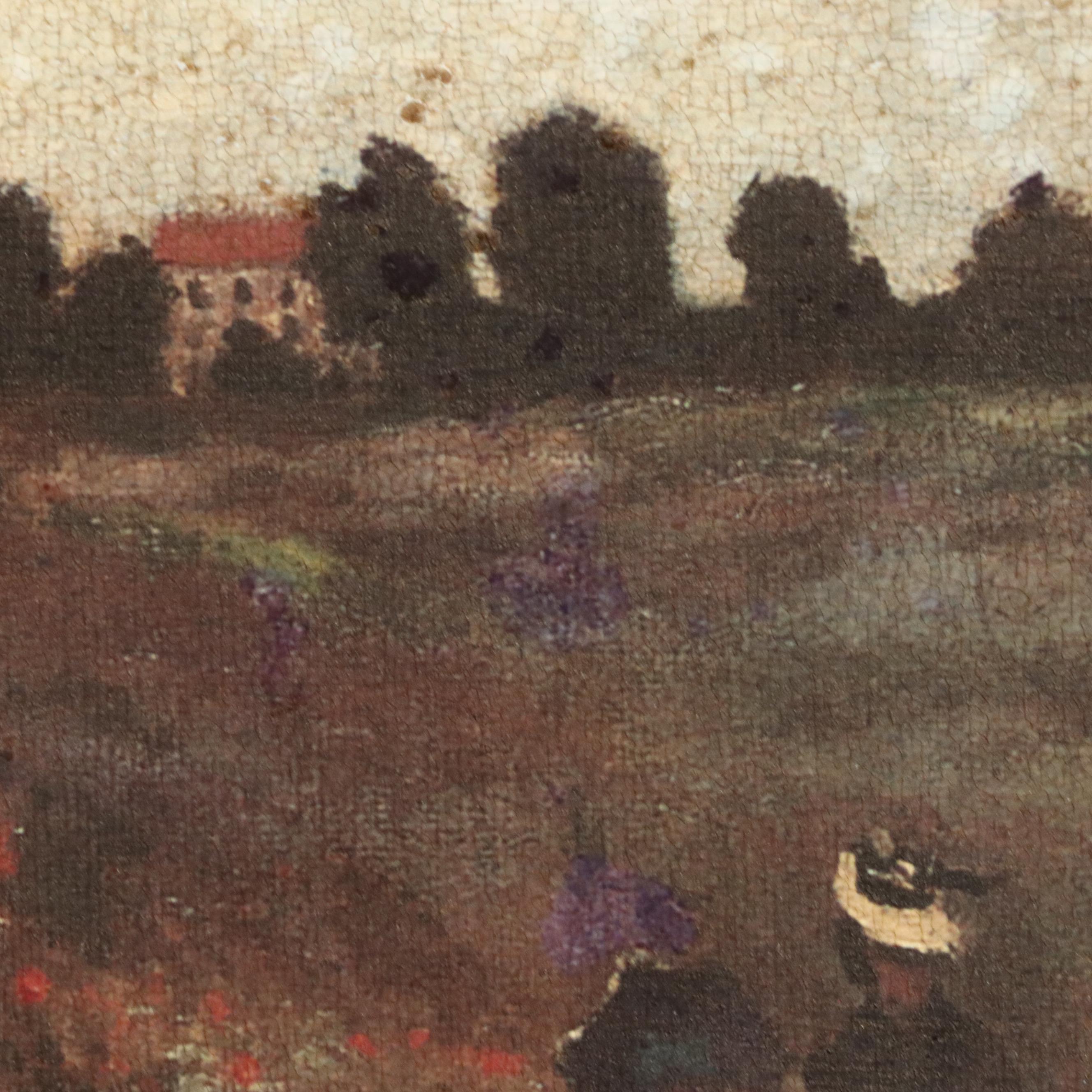 After Claude Monet Photomechanical Print "The Poppy Field Near Argenteuil"