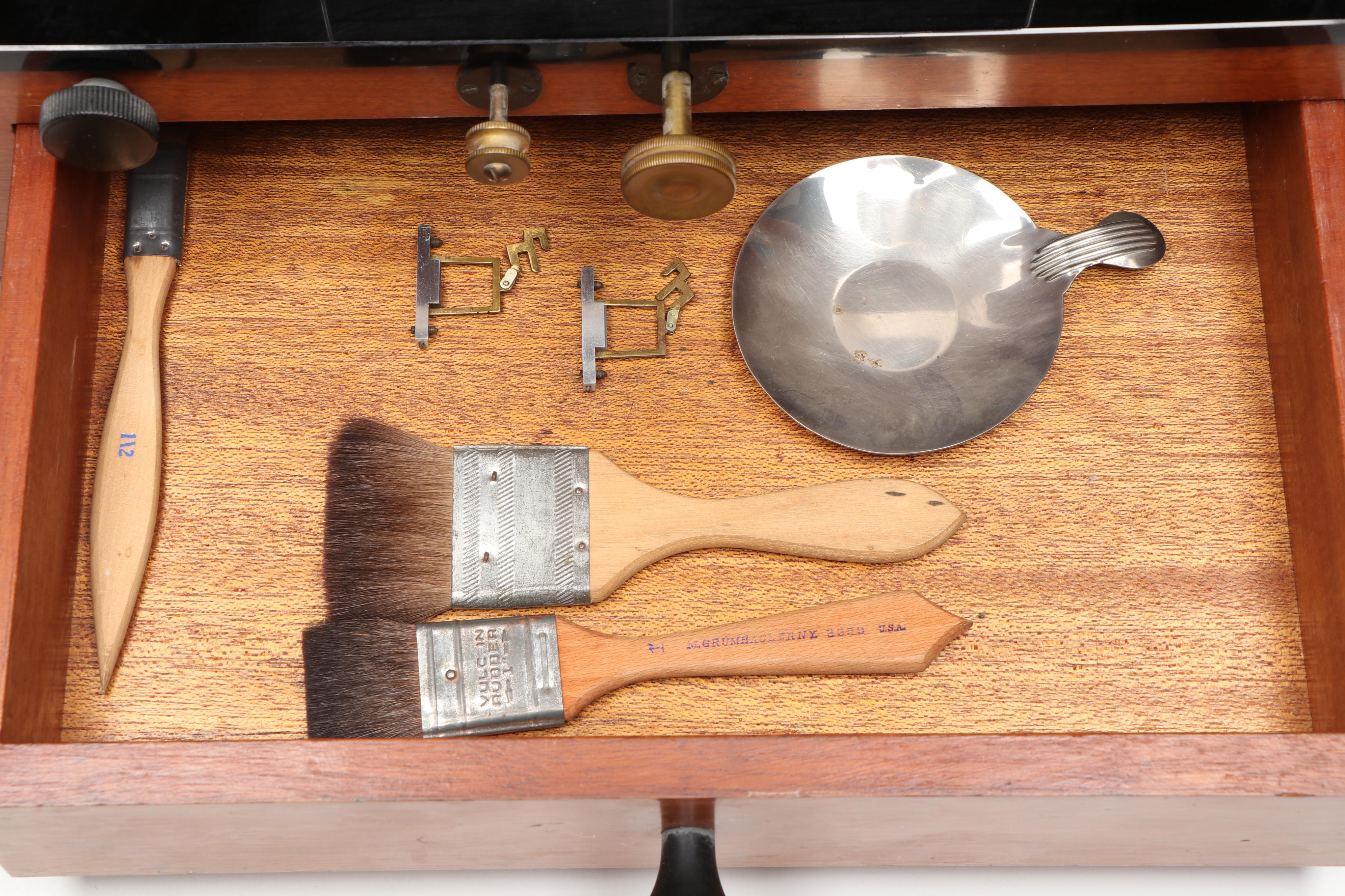 Christian Becker Analytic Scale with Weights, Early 20th Century