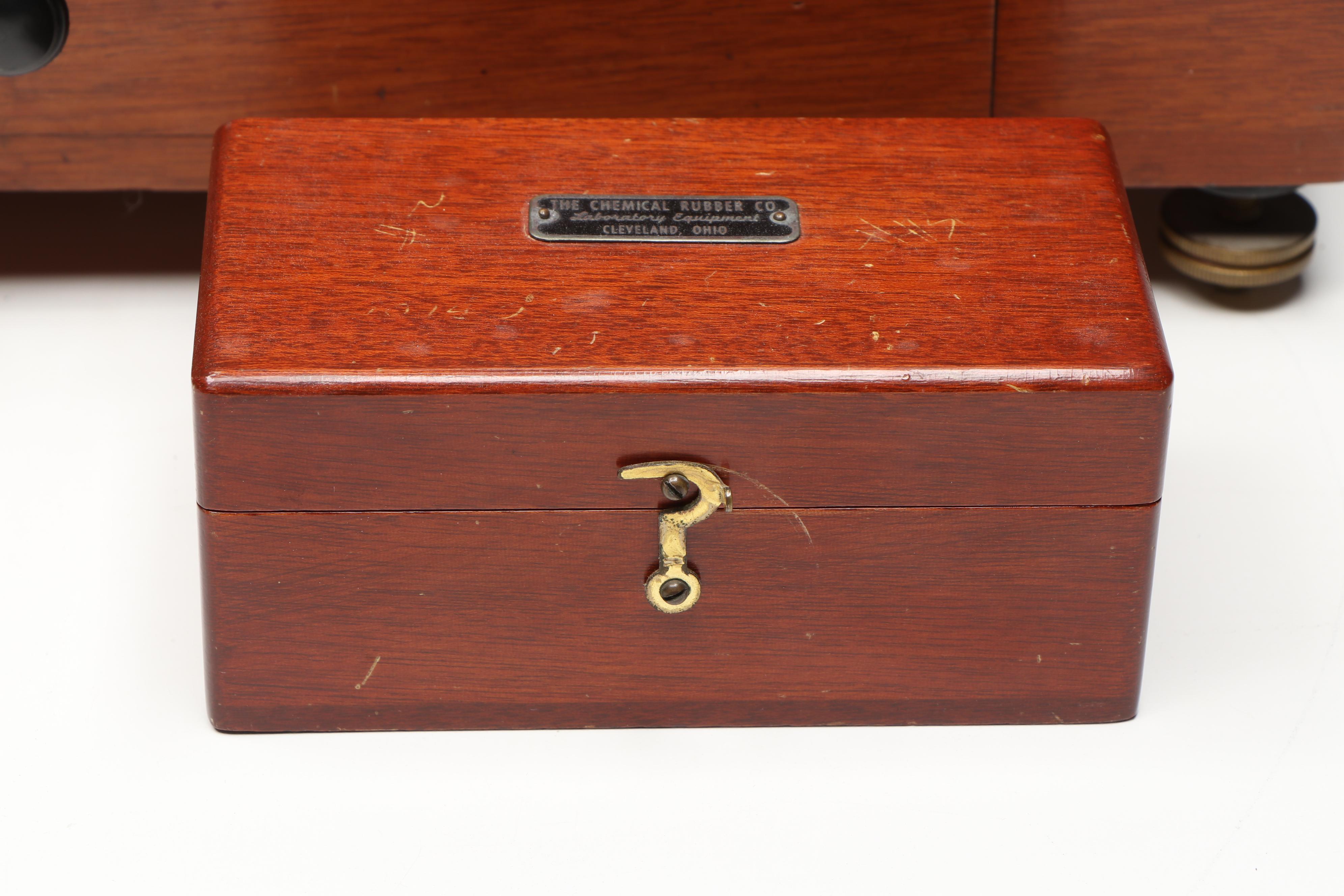 Christian Becker Analytic Scale with Weights, Early 20th Century