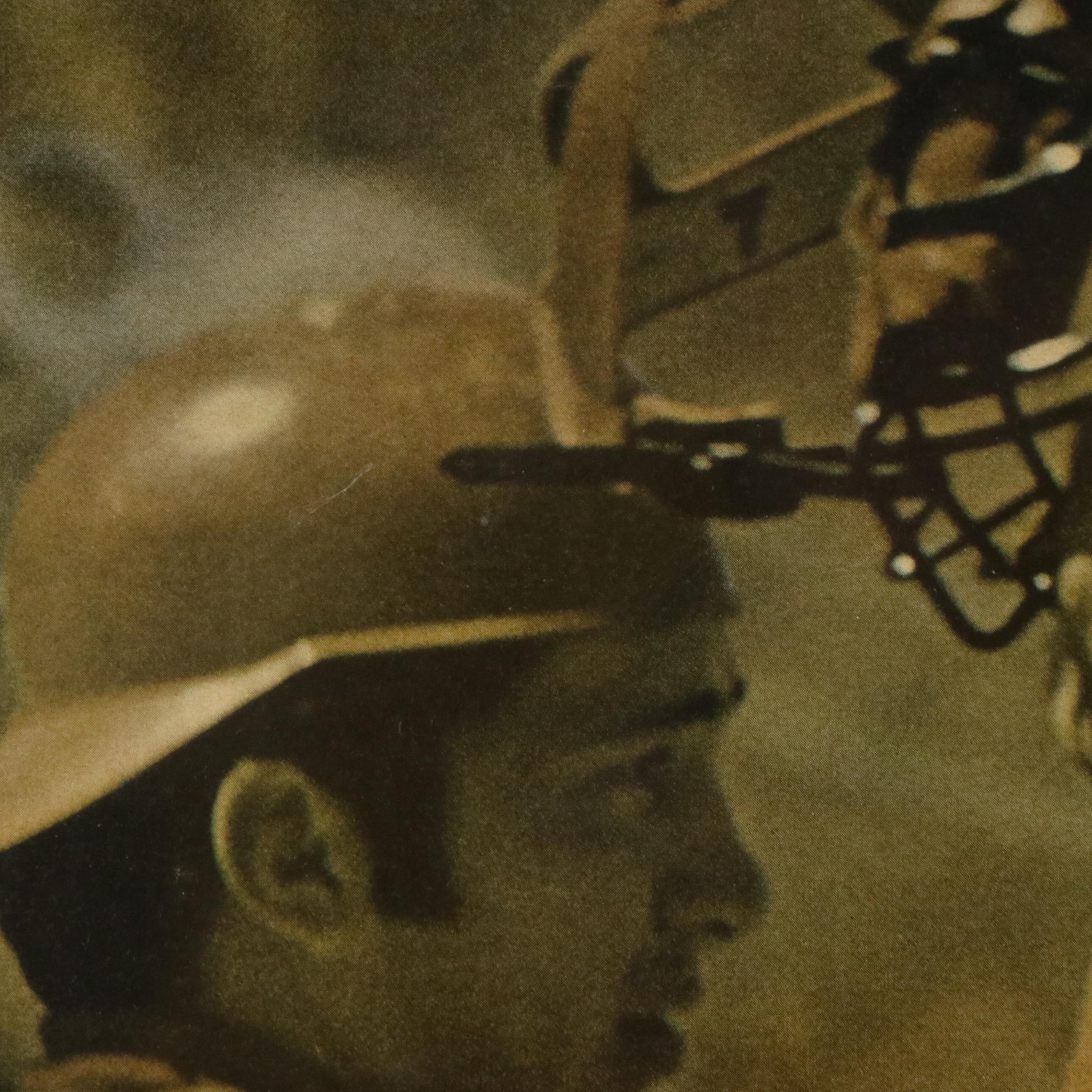 "A Hall of Famer for Sure" Offset Lithograph Framed Johnny Bench Spread, 1970