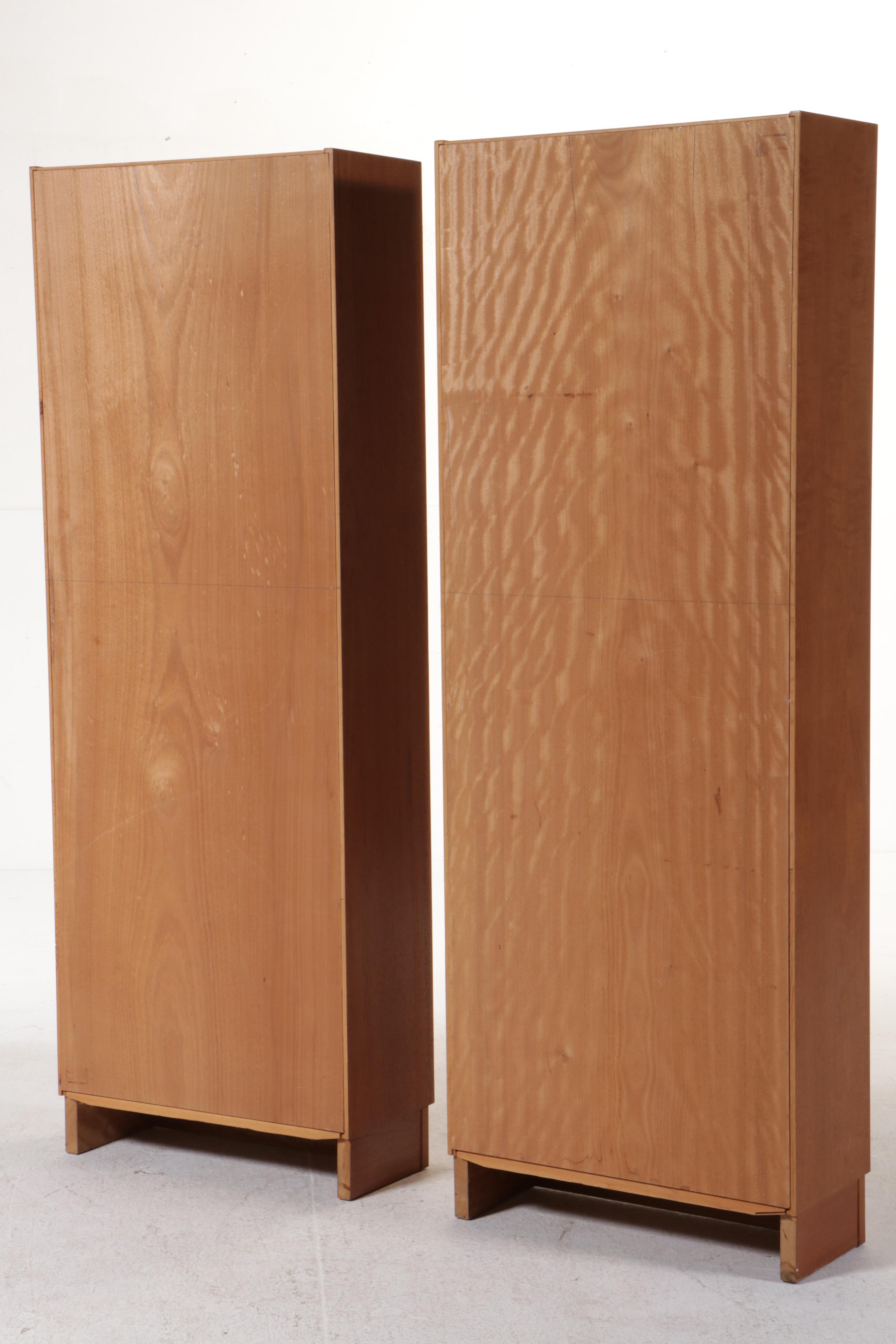 Pair of Danish Modern Teak Modular Bookcases