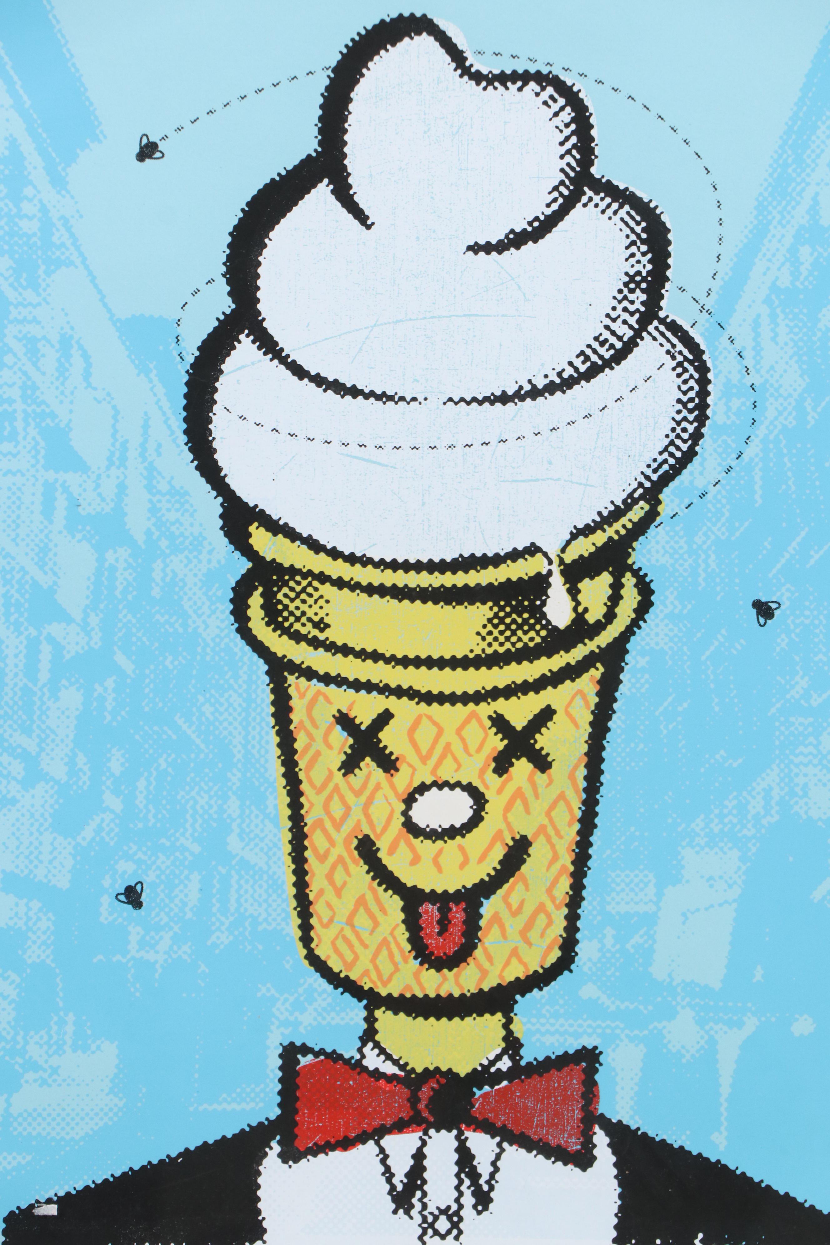 Travis Cain Serigraph "Frostee X," 2011