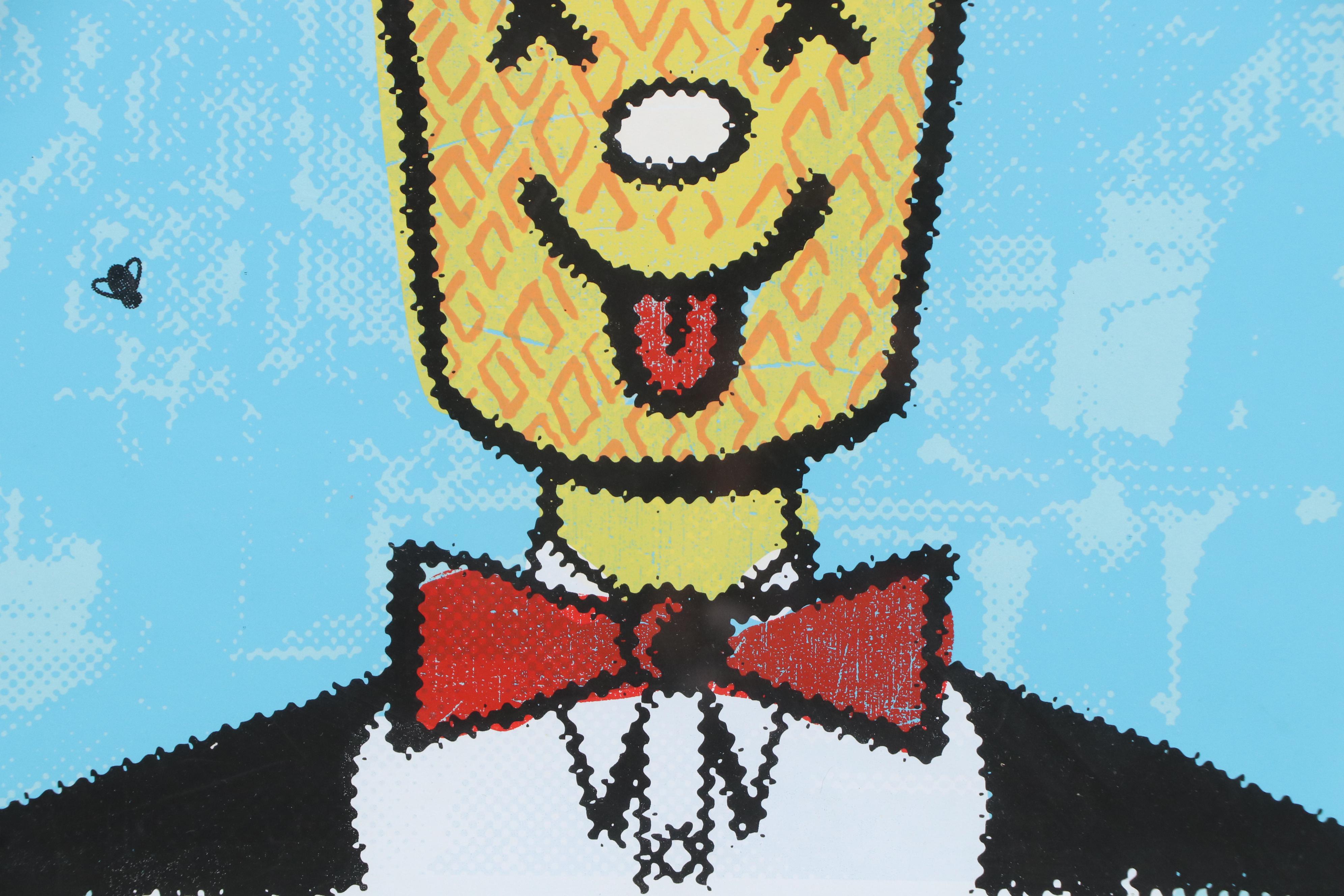 Travis Cain Serigraph "Frostee X," 2011