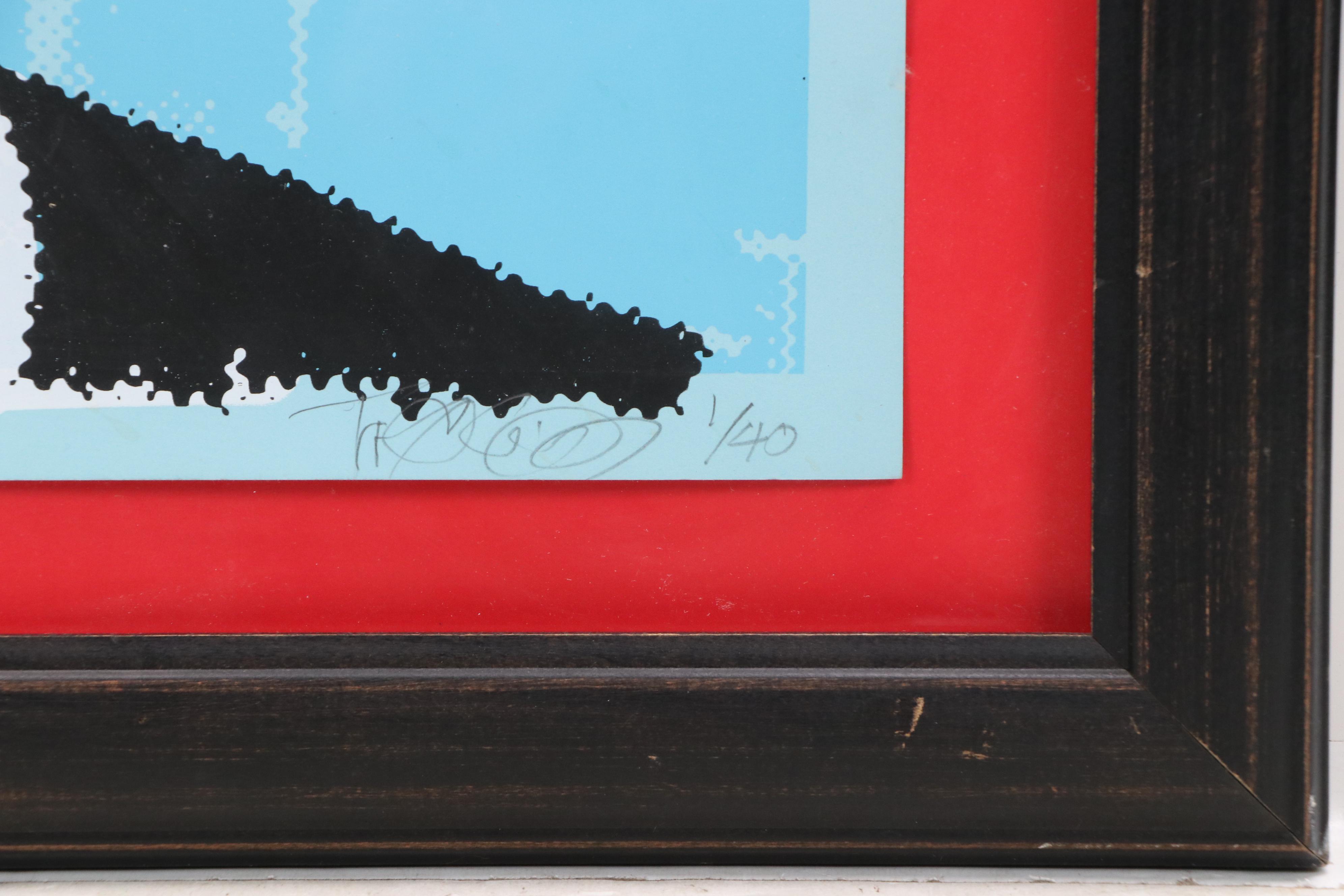 Travis Cain Serigraph "Frostee X," 2011