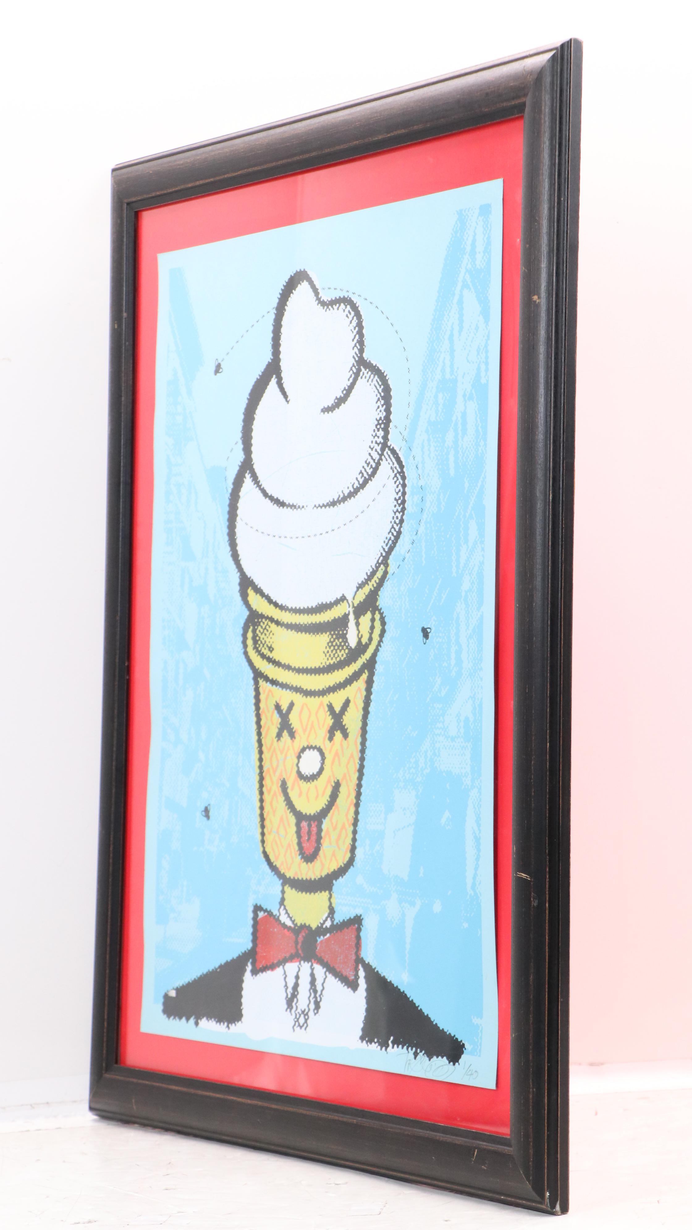 Travis Cain Serigraph "Frostee X," 2011